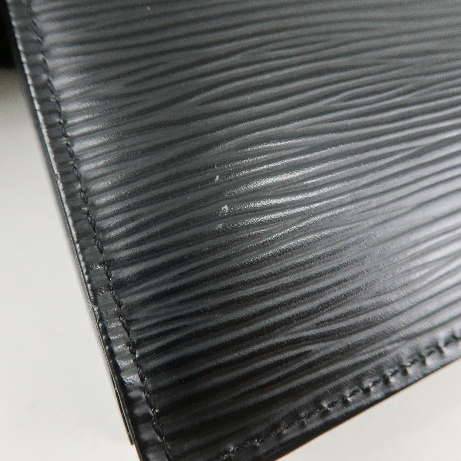 Louis Vuitton Epi Honfleur Shoulder Bag Hand Bag Noir M52732 Used