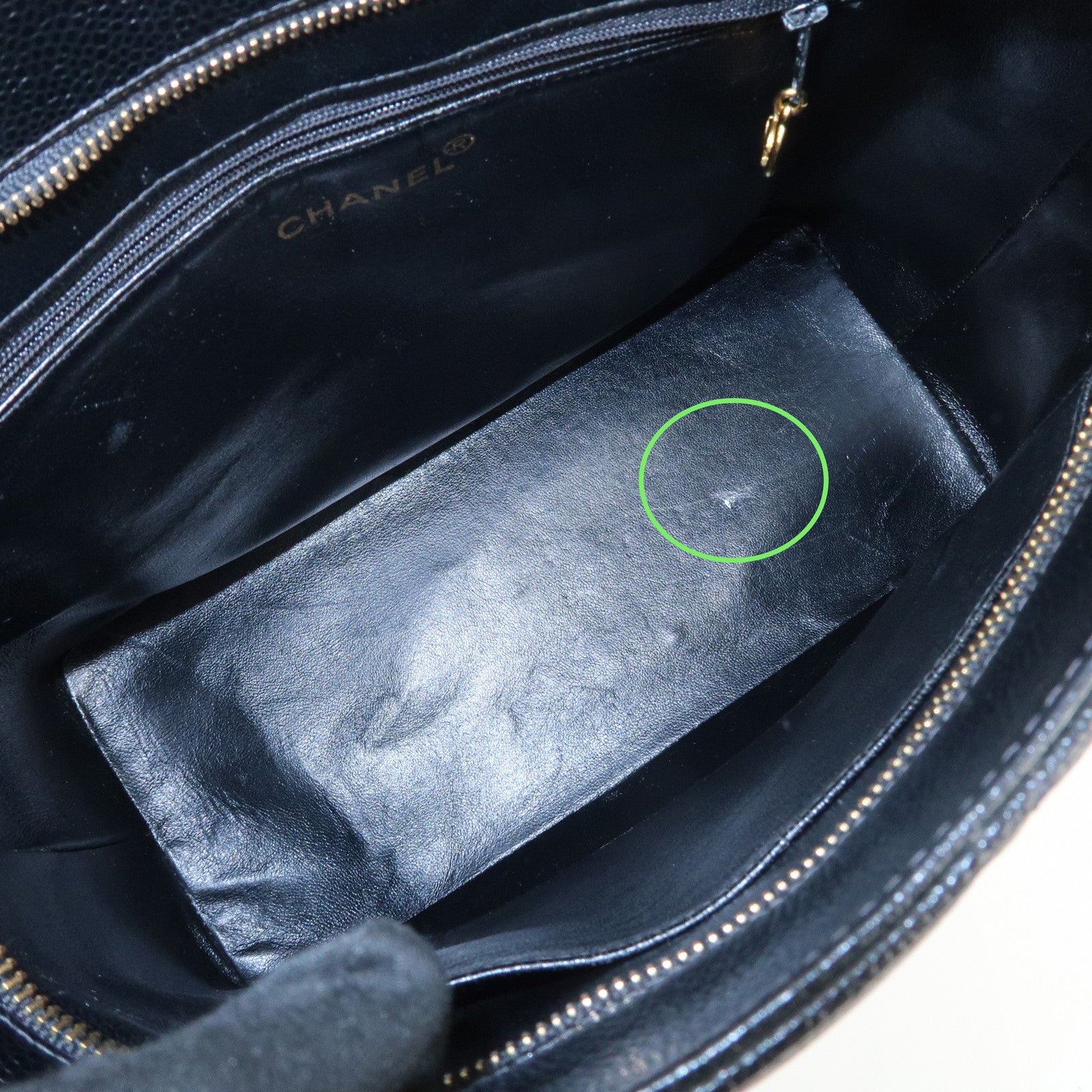 CHANEL Matelasse COCO Mark Medallion Tote Bag Hand Bag A01804