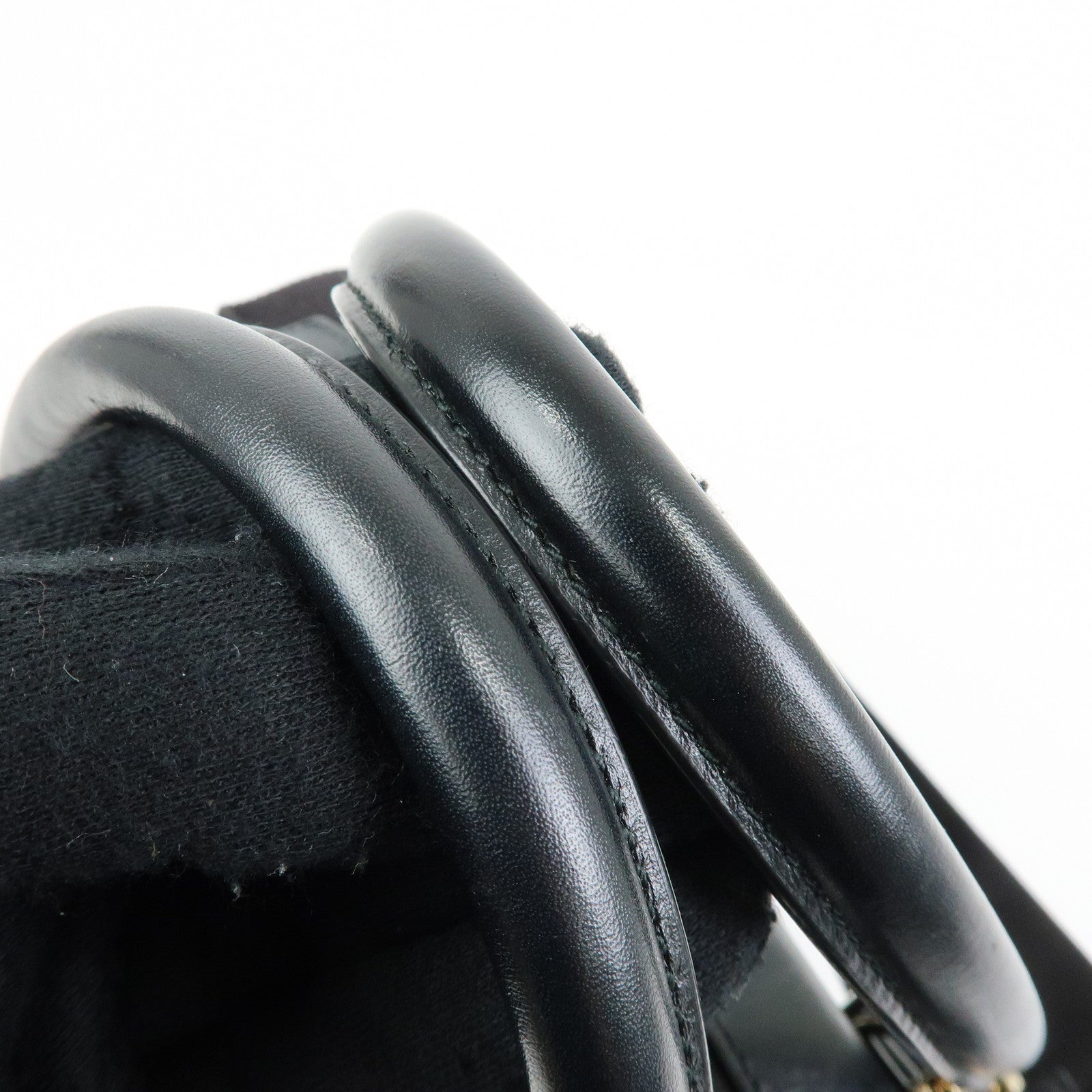 JIL SANDER Leather 2Way Bag Hand Bag Shoulder Bag Pouch Black