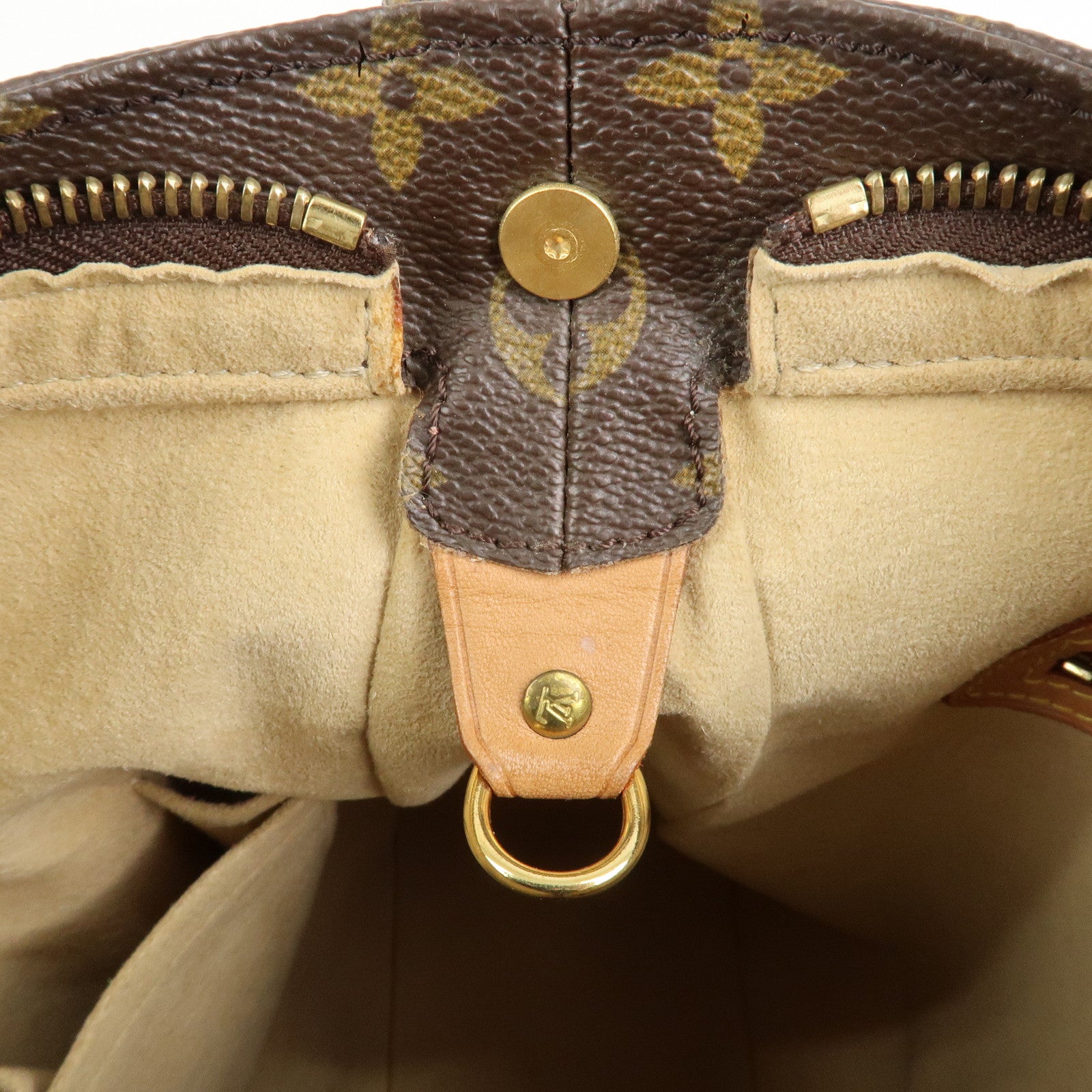 Louis Vuitton Monogram Looping GM Shoulder Bag Brown M51145