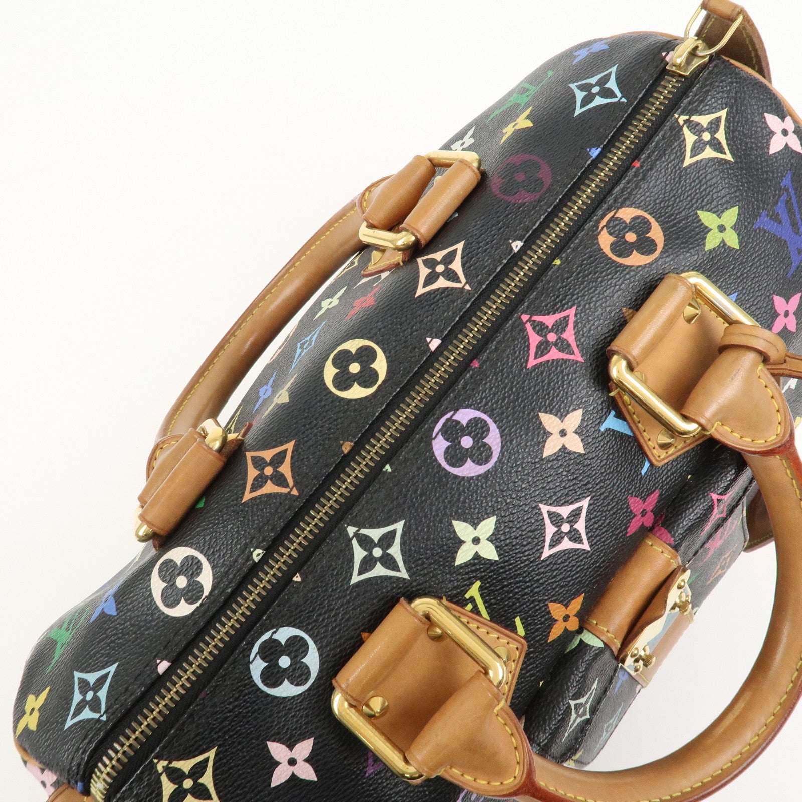 Louis Vuitton Monogram Multicolor Speedy 30 Hand Bag M92642