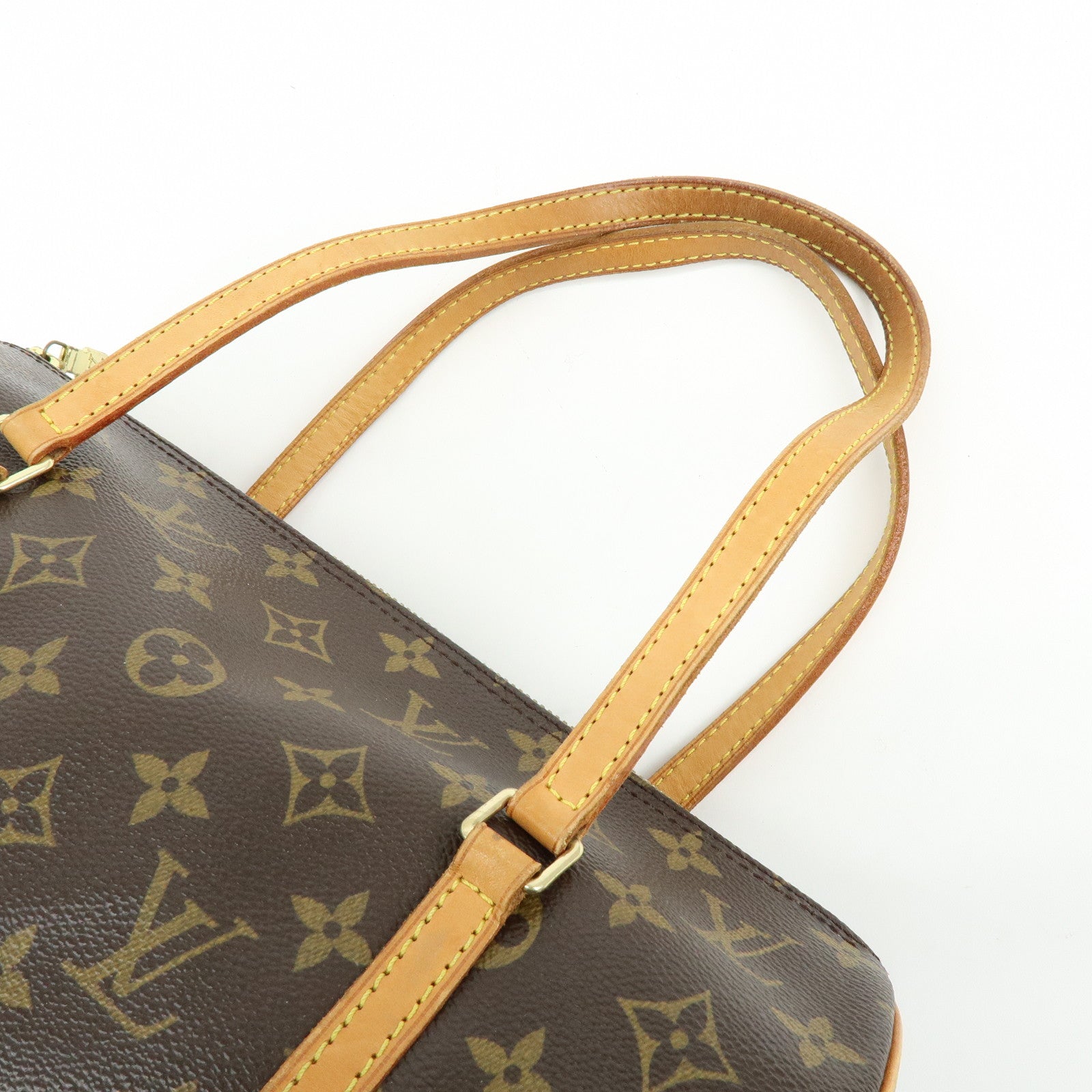 Louis Vuitton Monogram Papillon 30 Hand Bag Brown M51385