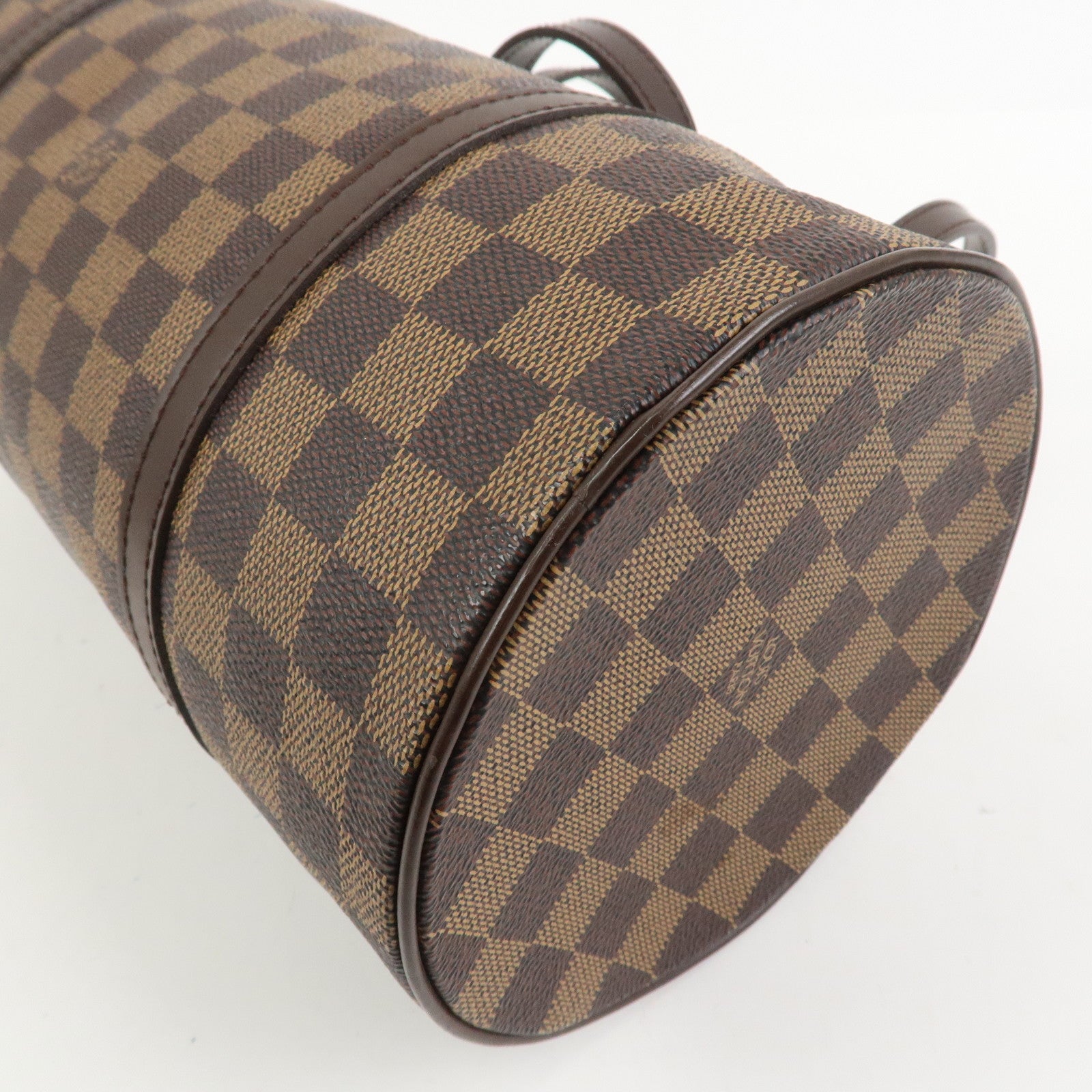 Louis Vuitton Damier Ebene Papillon 30 Hand Bag Brown N51303