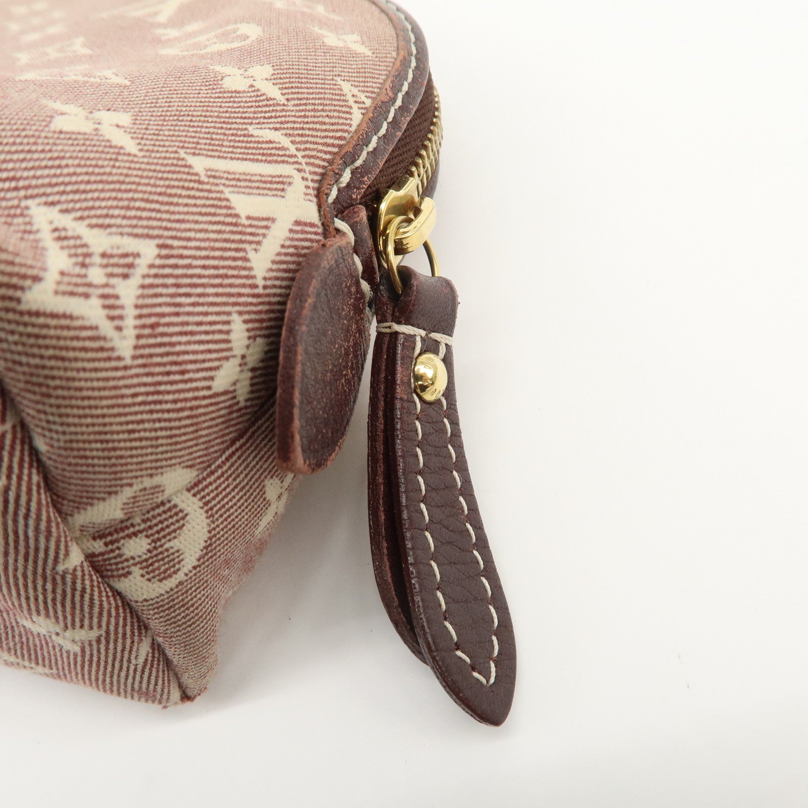 Louis Vuitton Monogram Idylle Pochette Cosmetic Pouch Sepia M40377