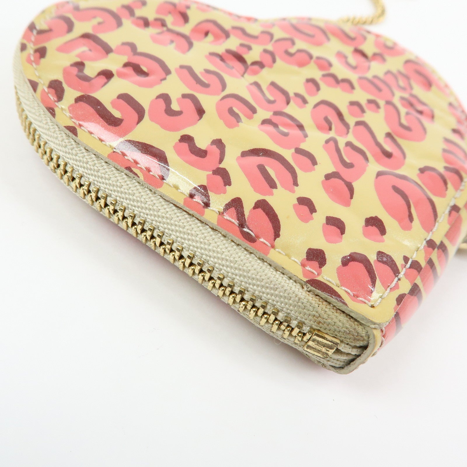 Louis Vuitton Monogram Vernis Porte Monnaie Coeur Coin Case M91473