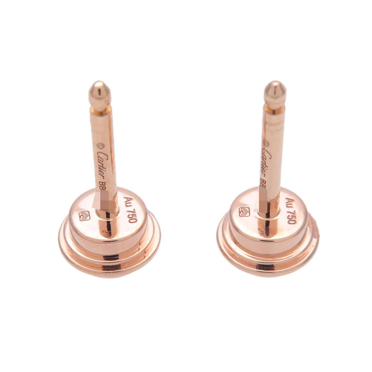 Cartier D'amour MM Diamond Earrings 0.26ct K18PG 750PG Rose Gold