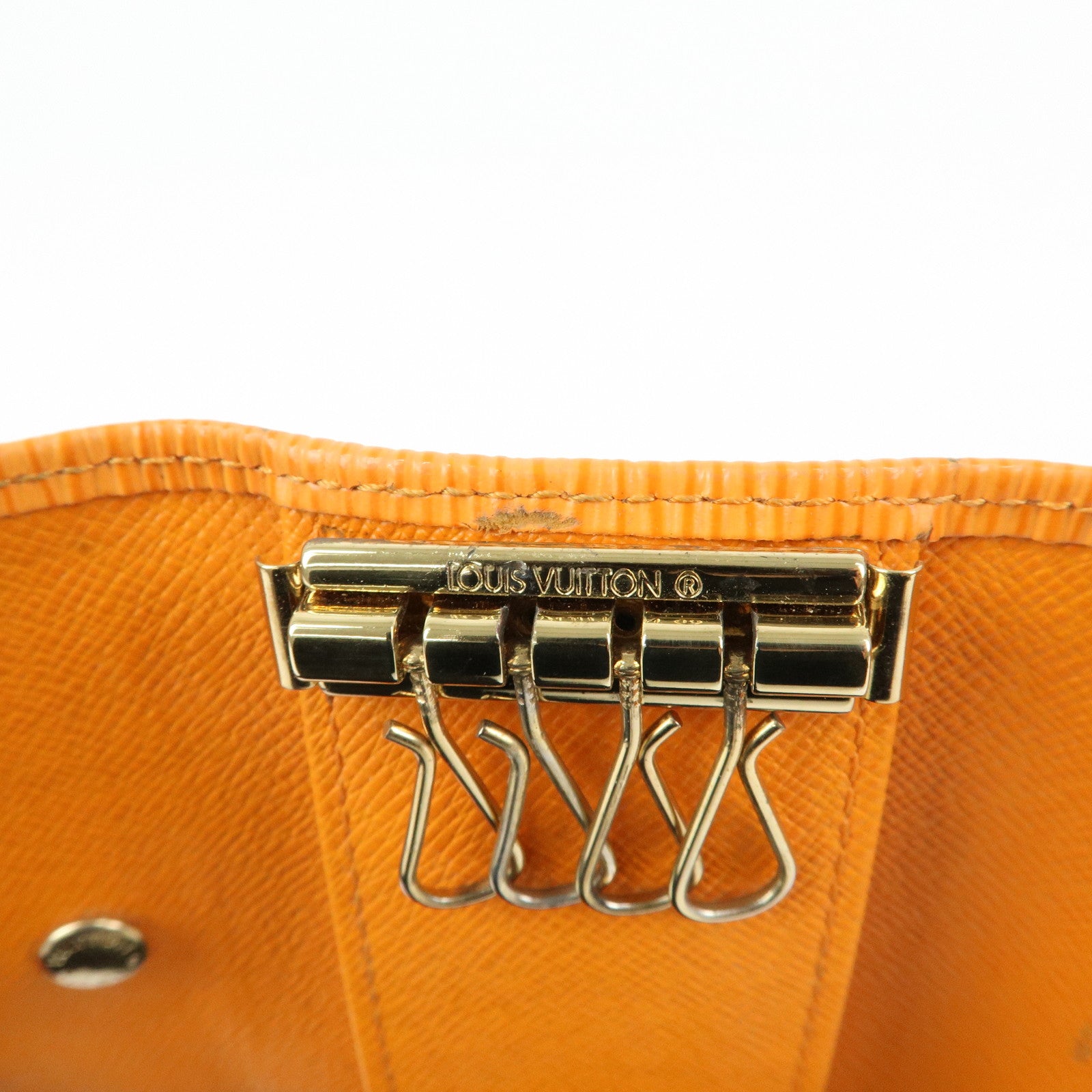 Louis Vuitton Epi Multicles 4 Key Case Key Holder Mandarin M6382H