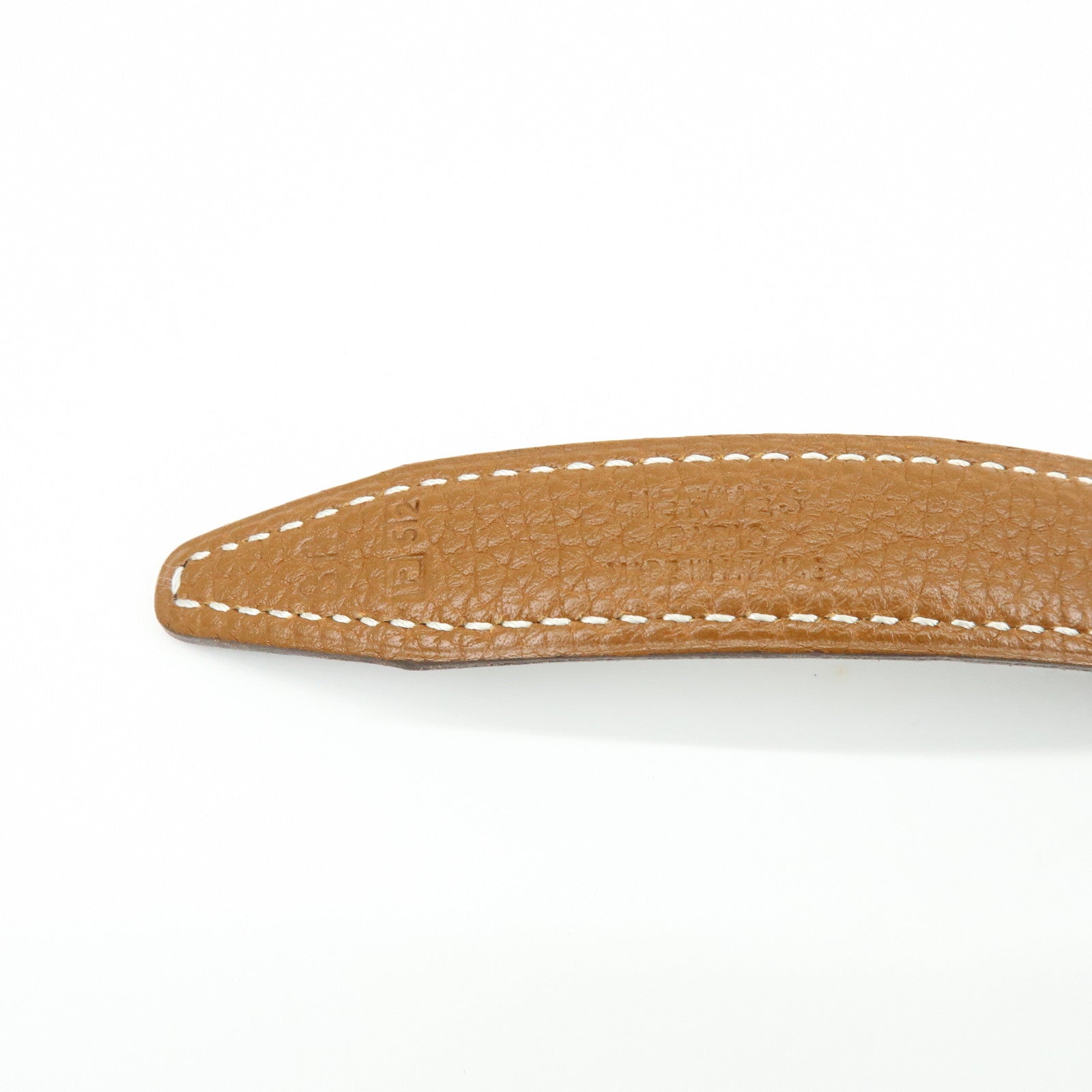 HERMES H Buckle □F Stamped Reversible Constance Belt 80 Black