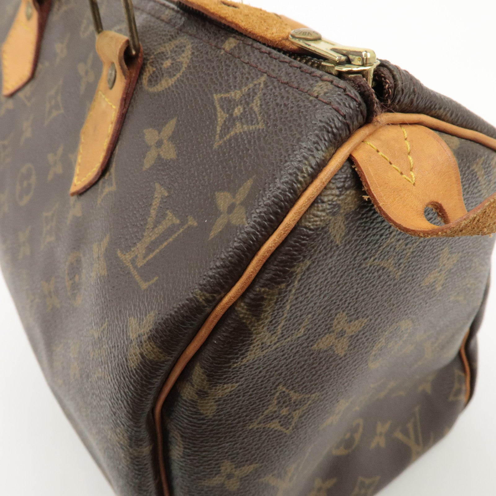 Louis Vuitton Monogram Speedy 30 Hand Bag Boston Bag M41526 Used