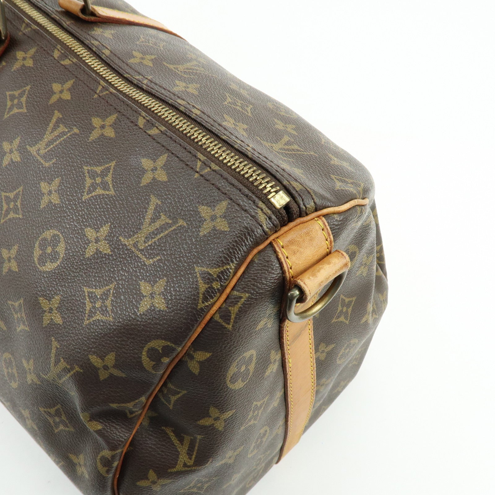 Louis Vuitton Monogram Keep All 55 Bandouliere Boston Bag M56714