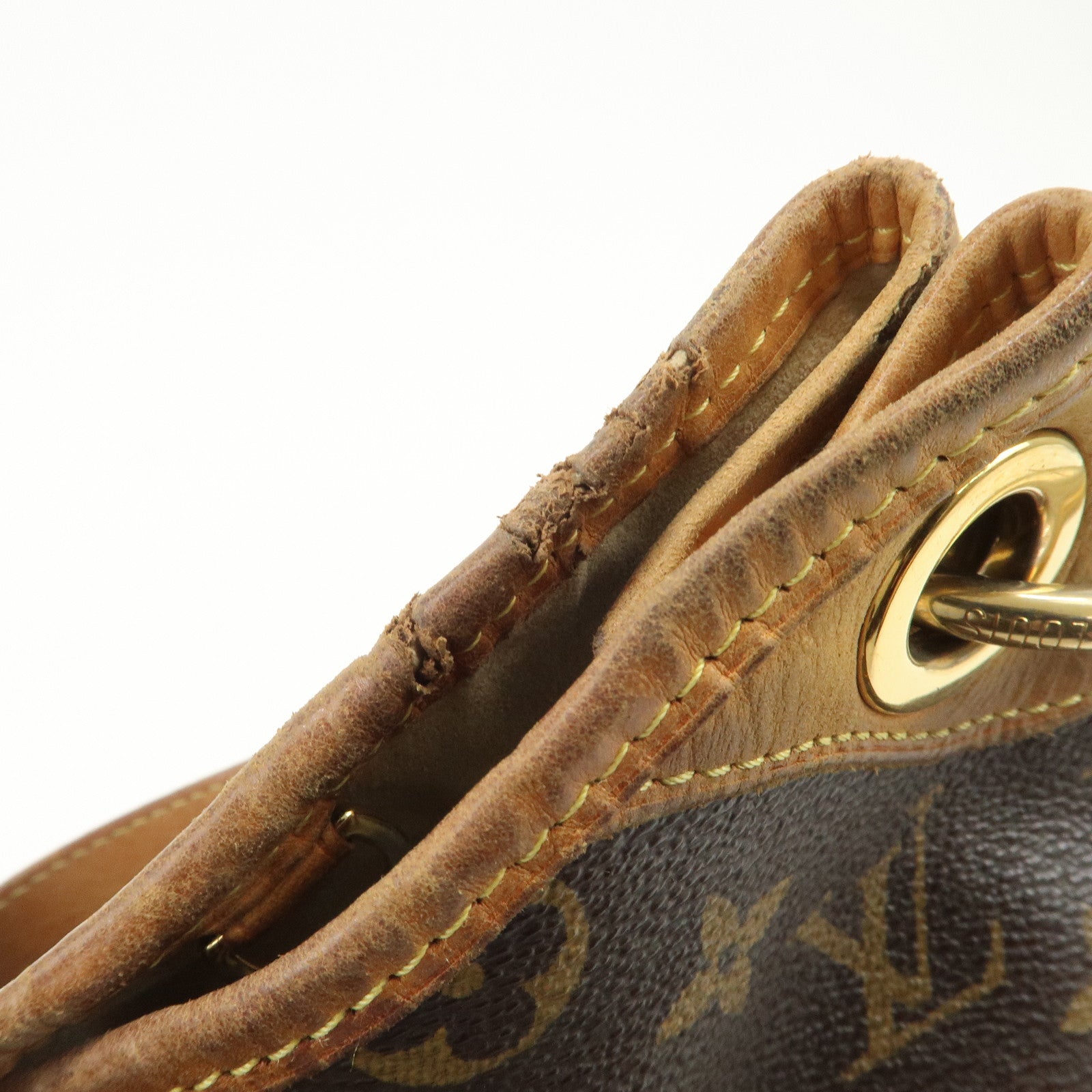 Louis Vuitton Monogram Galliera PM Shoulder Bag Brown M56382