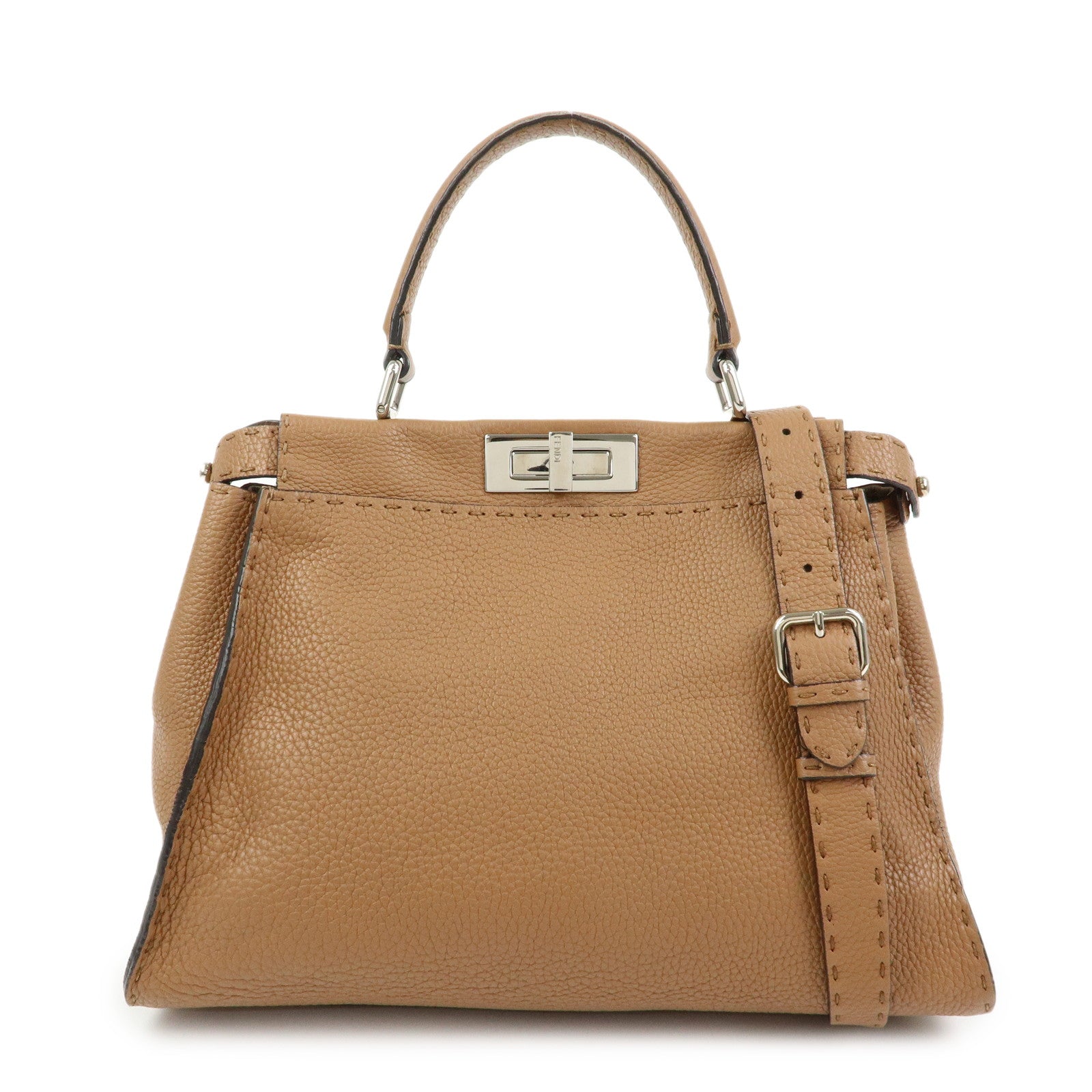 FENDI Peekaboo Celleria 2Way Bag Hand Bag Shoulder Bag 8BN290