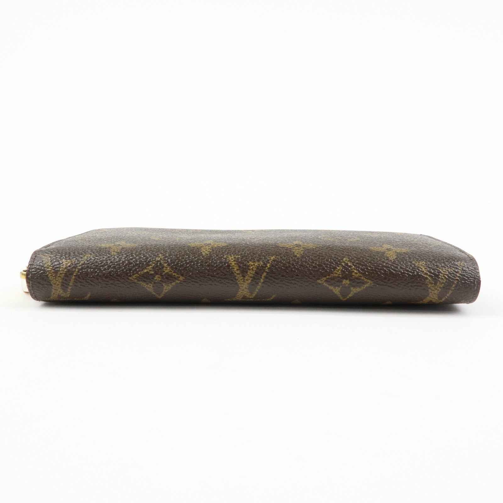 Louis Vuitton Monogram Canvas Zippy Wallet Long Wallet Brown M42616