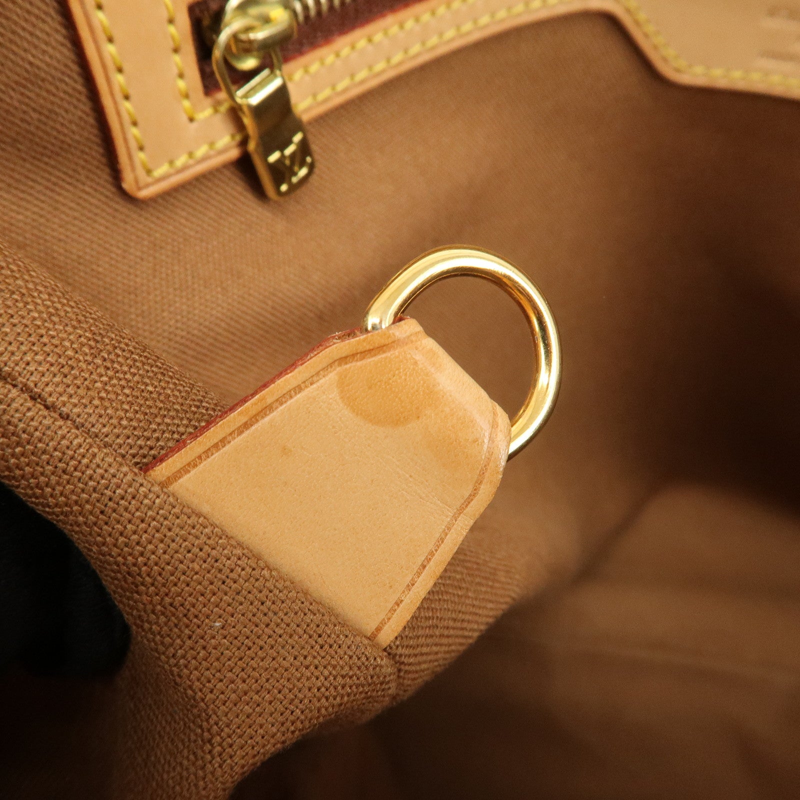 Louis Vuitton Monogram Abbesses Messenger Shoulder Bag Brown M45257