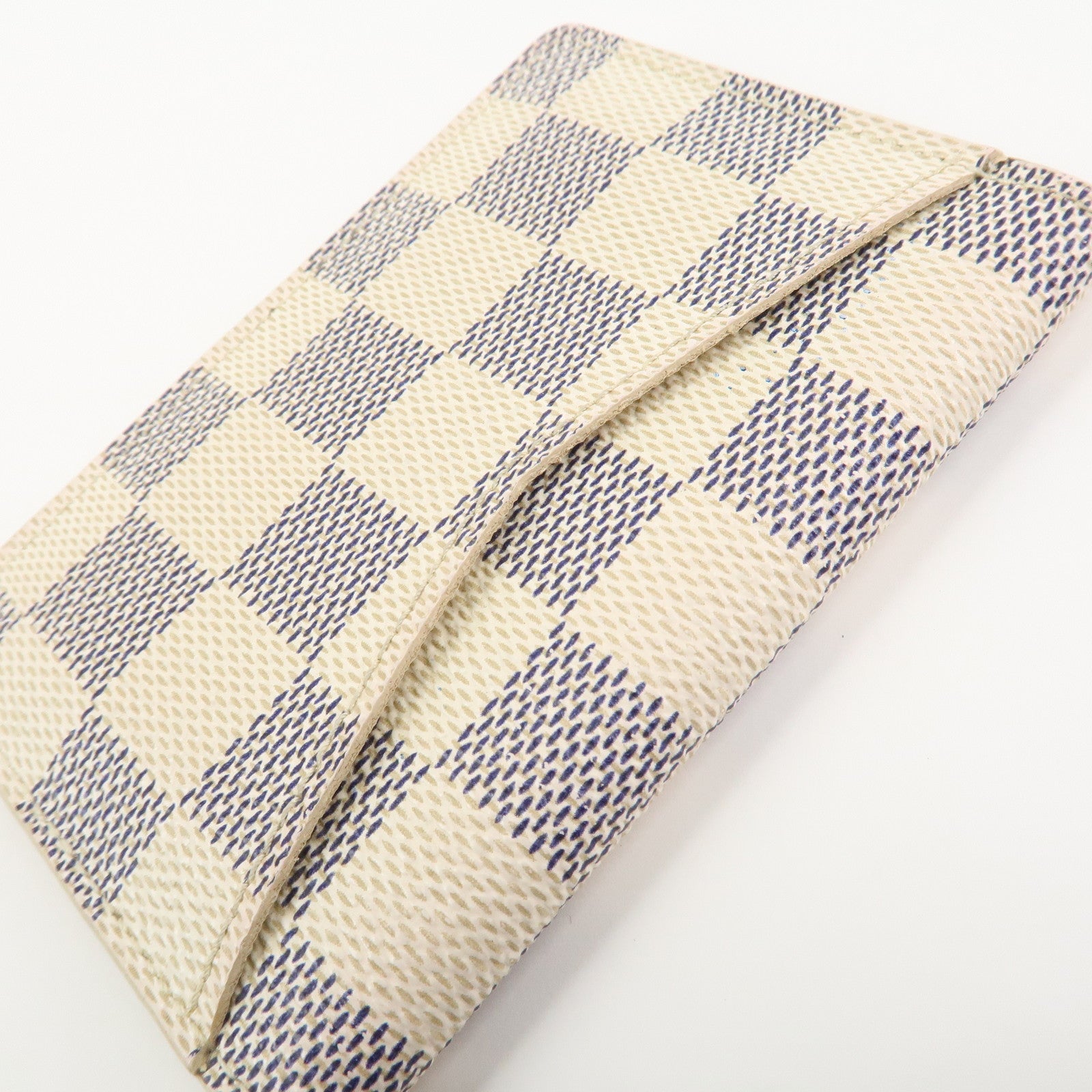 Louis Vuitton Damier Azur Pocket Organizer Card Case N63144