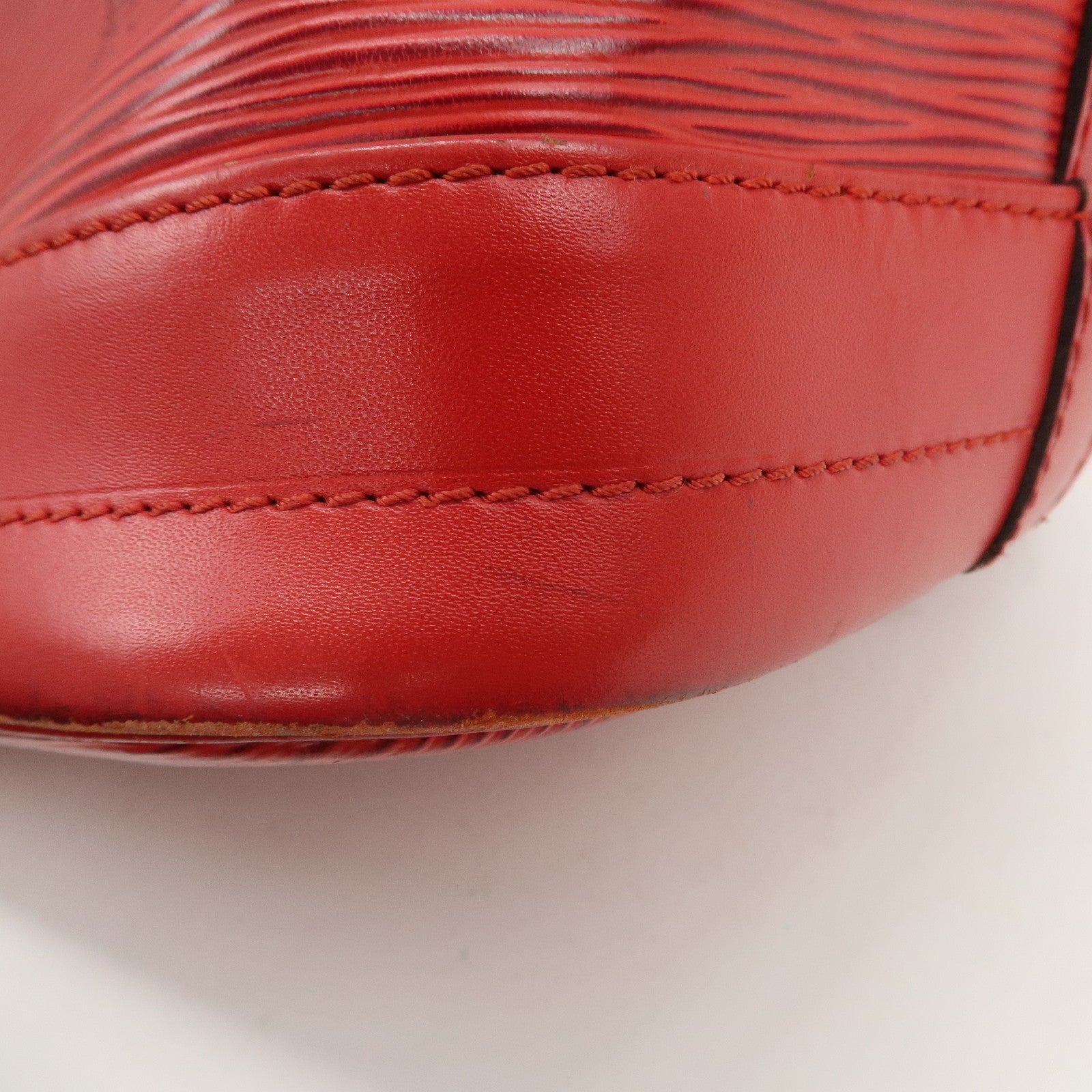 Louis Vuitton Epi Leather Noe Shoulder Bag Castilian Red M59007