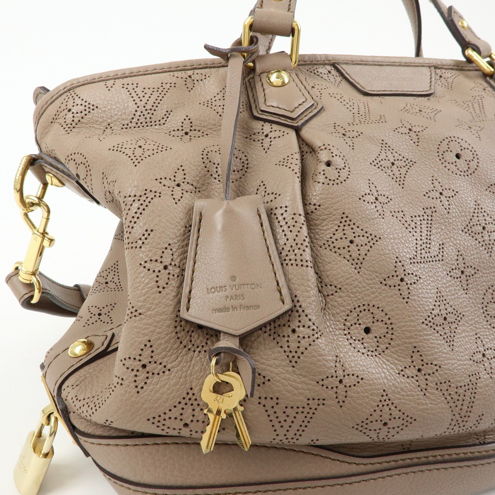 Louis Vuitton Monogram Mahina Stella PM 2Way Bag Poudre M93175