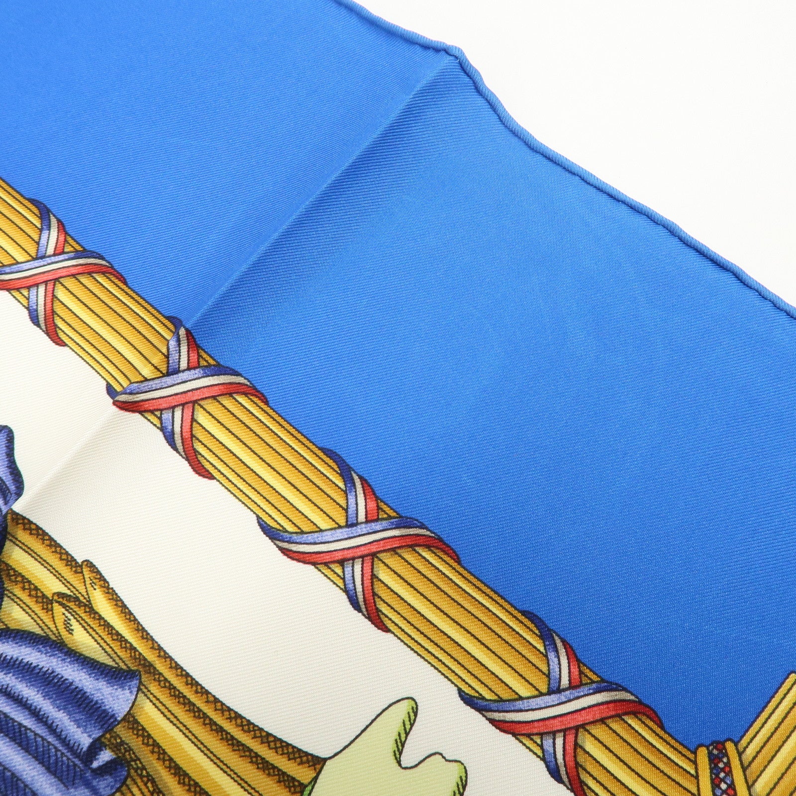 HERMES Carre 90 LIBERTE EGALITE FRATERNITE Silk 100% Scarf