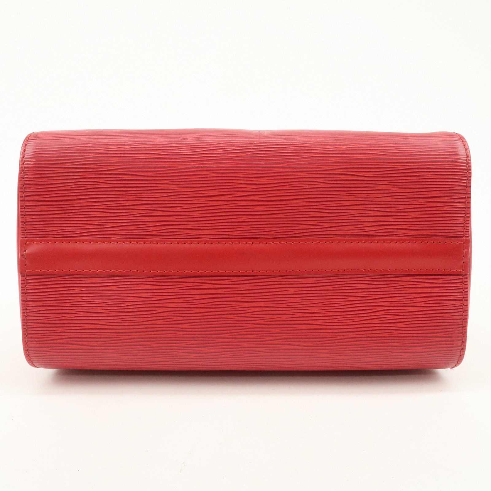 Louis Vuitton Epi Speedy 25 Hand Bag Castilian Red M43017