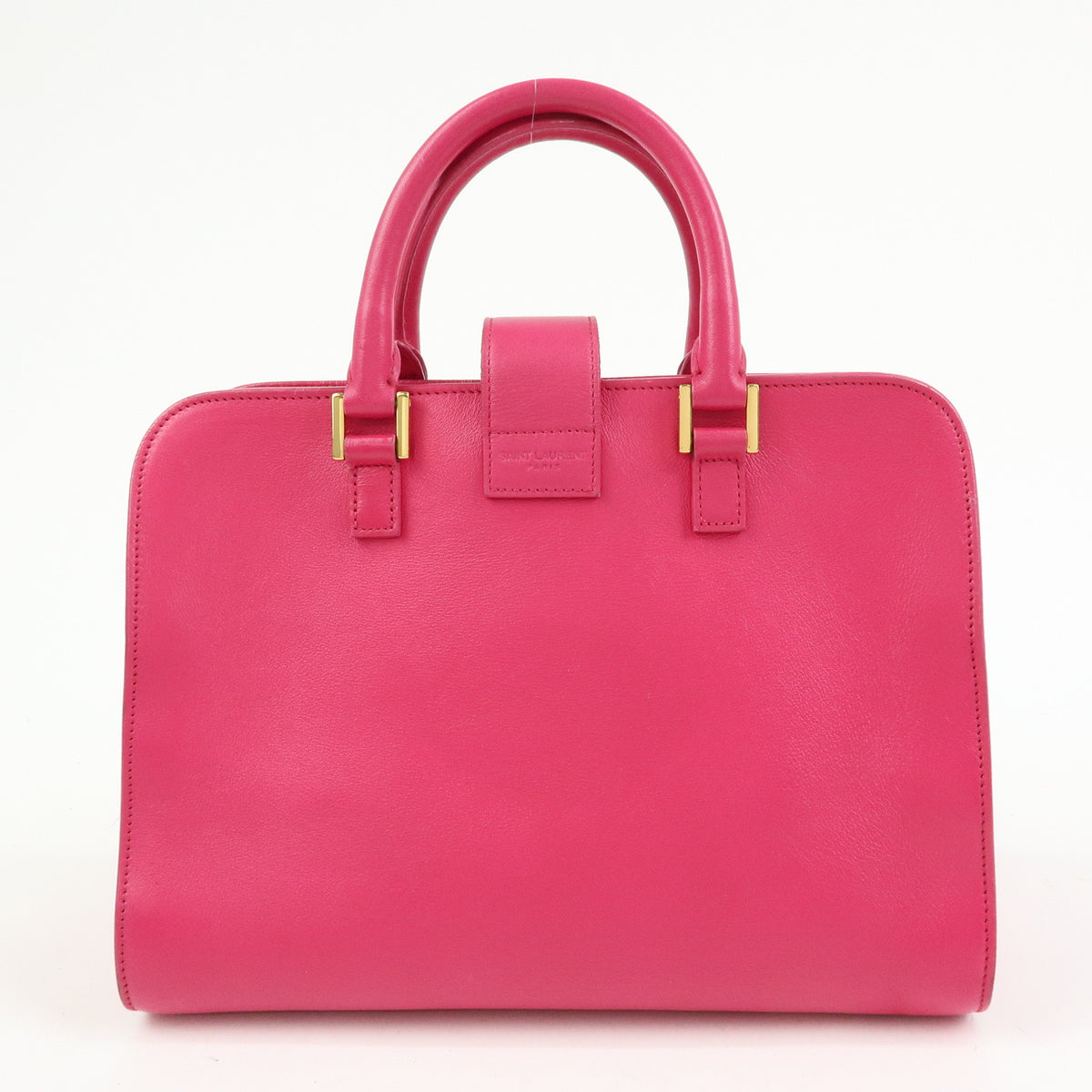 SAINT LAURENT PARIS Cassandra Leather 2Way Hand Shoulder Bag 372087