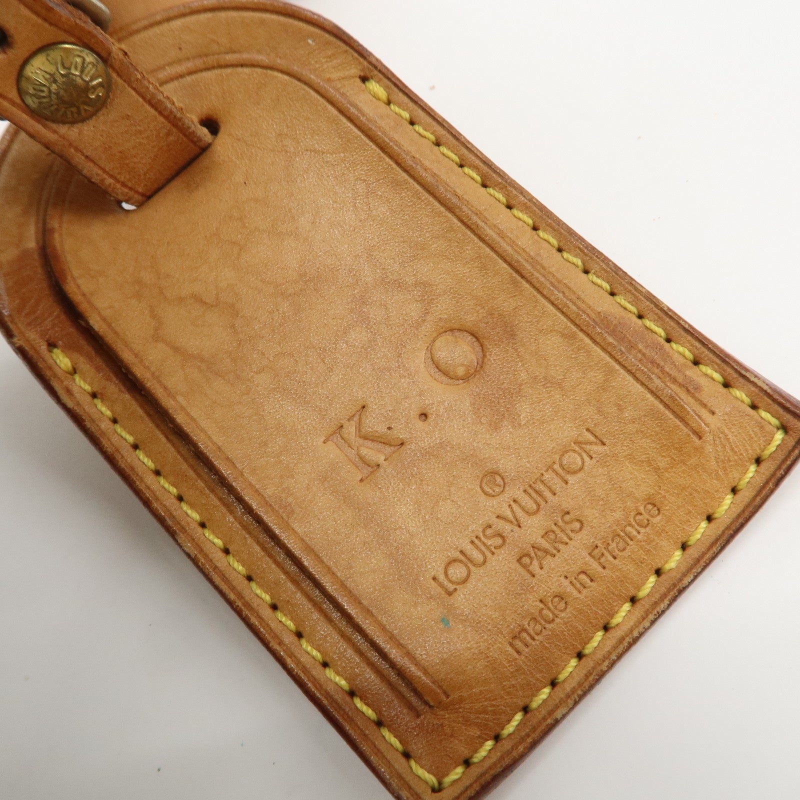 Louis Vuitton Set of 10 Leather Name Tag & Poignet