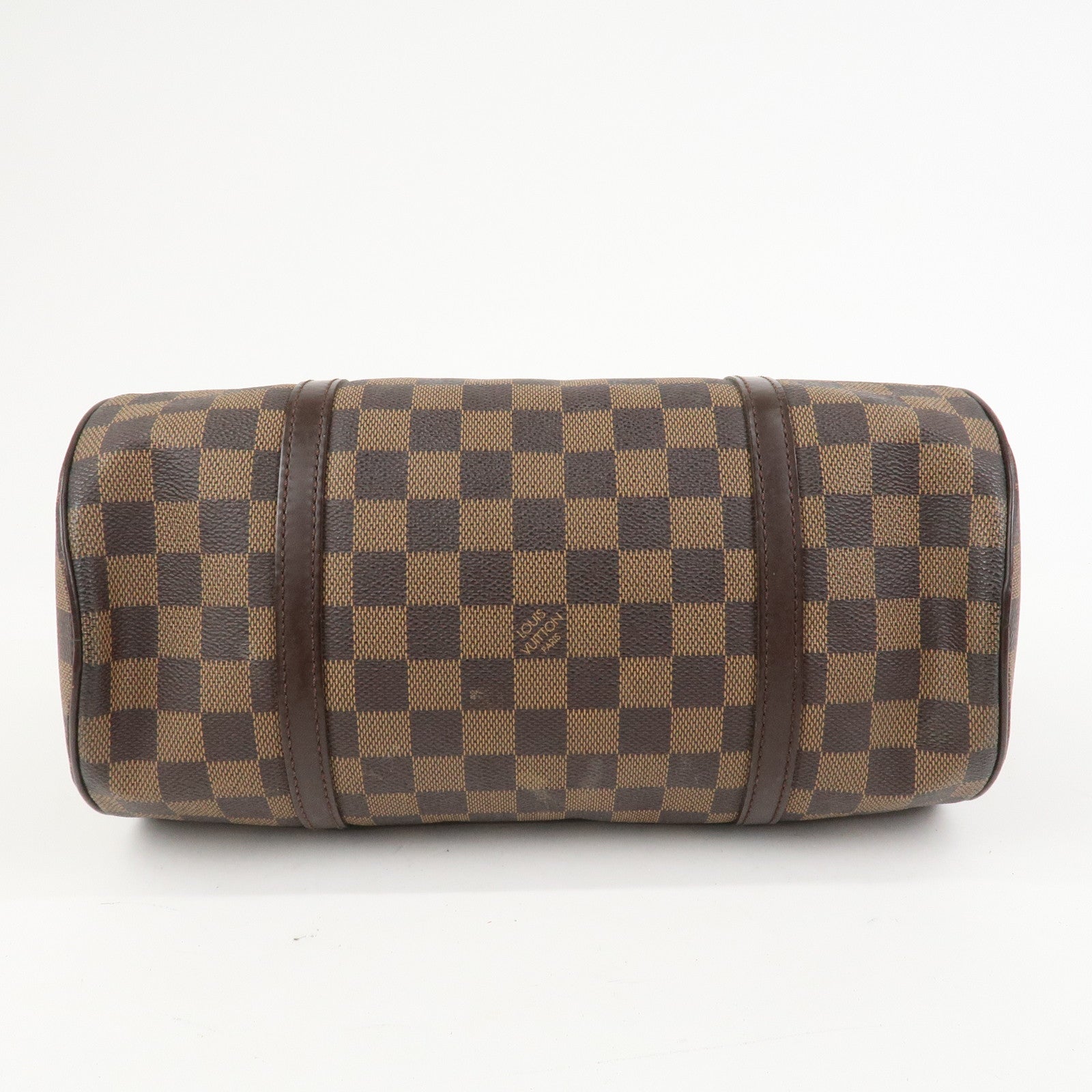 Louis Vuitton Damier Ebene Papillon 30 Hand Bag Brown N51303