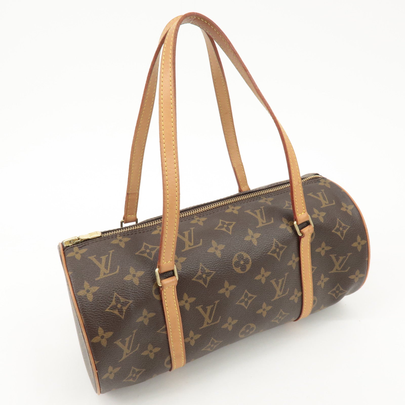 Louis Vuitton Monogram Papillon 30 Hand Bag New Style M51385 Used