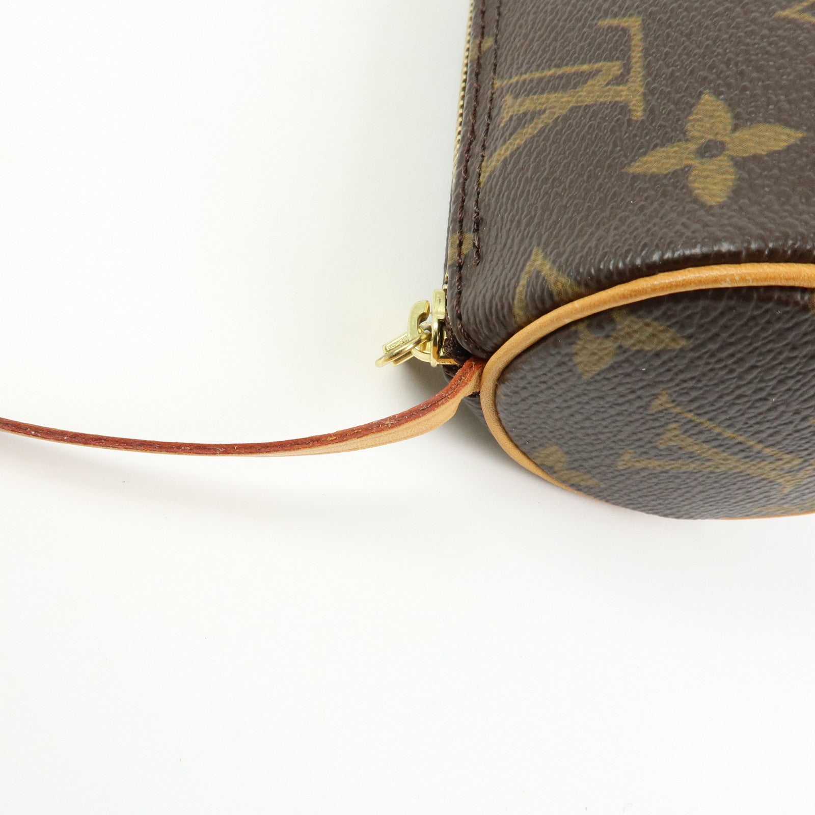 Louis Vuitton Monogram Mini Pouch for Papillon Bag Brown