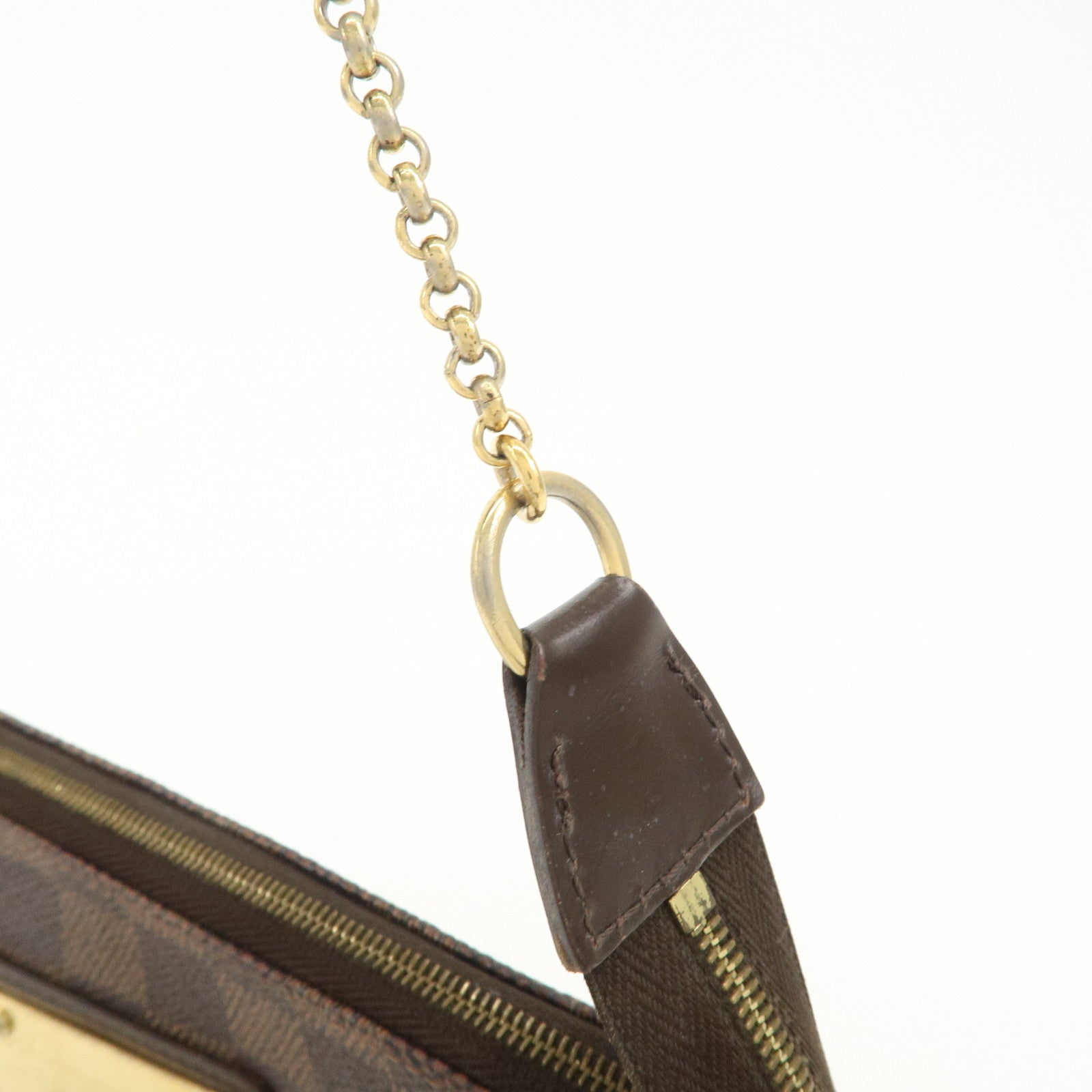 Louis Vuitton Damier Ebene Eva 2Way Hand Bag Shoulder Bag N55213