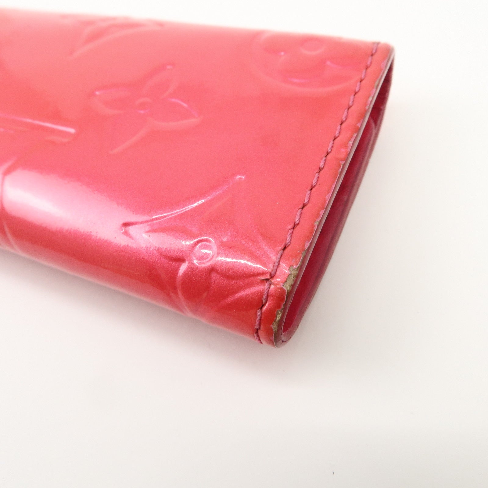 Louis Vuitton Vernis Set of 2 Multicles 4 Key Case M91976 M91252 Used