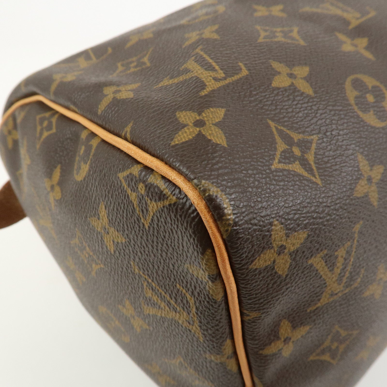 Louis Vuitton Monogram Speedy 30 Boston Bag Hand Bag Brown M41526