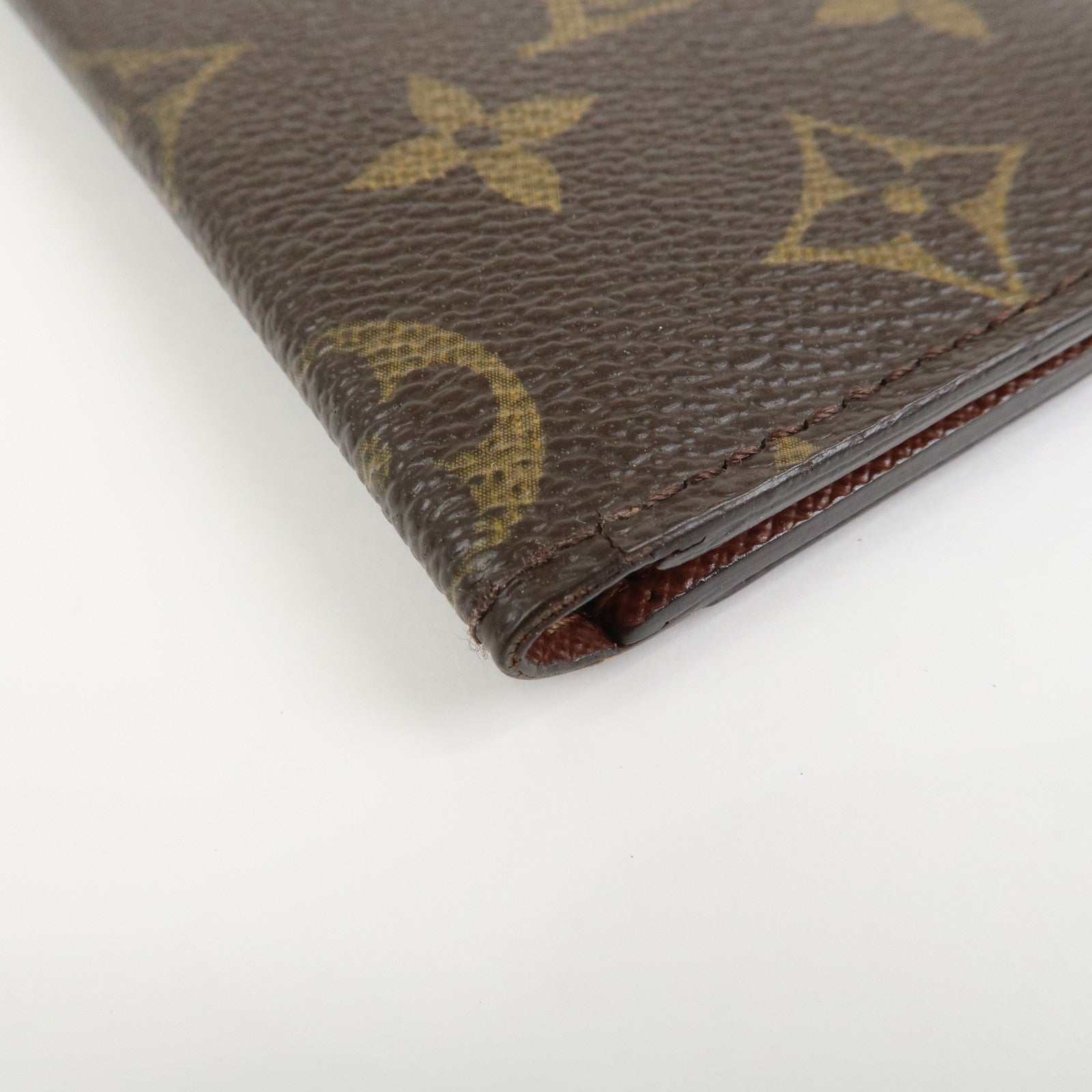Louis Vuitton Monogram Porto Cult Vertical Card Case Brown M66541