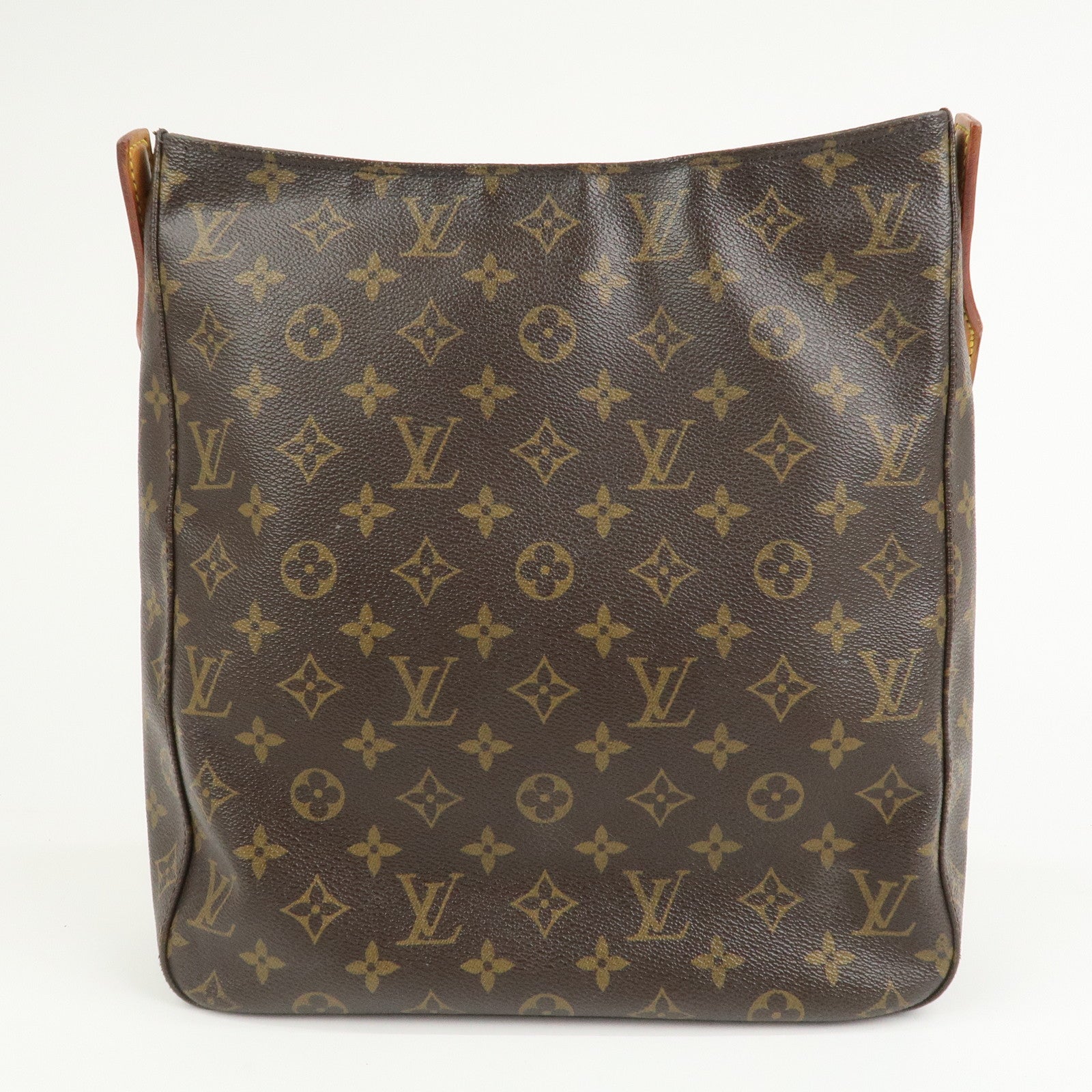 Louis Vuitton Monogram Looping GM Shoulder Bag Brown M51145