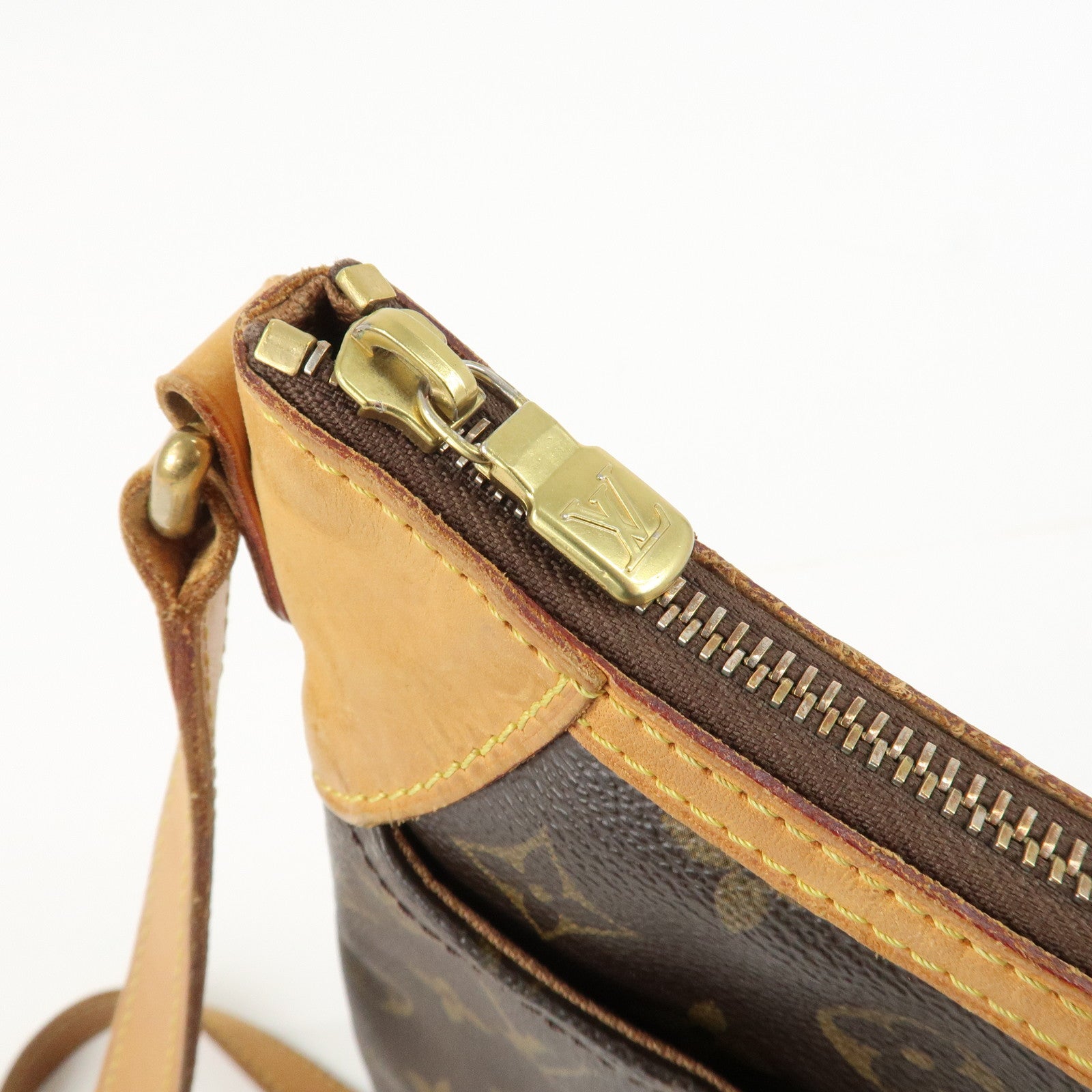 Louis Vuitton Monogram Odeon PM Shoulder Bag Brown M56390 Used