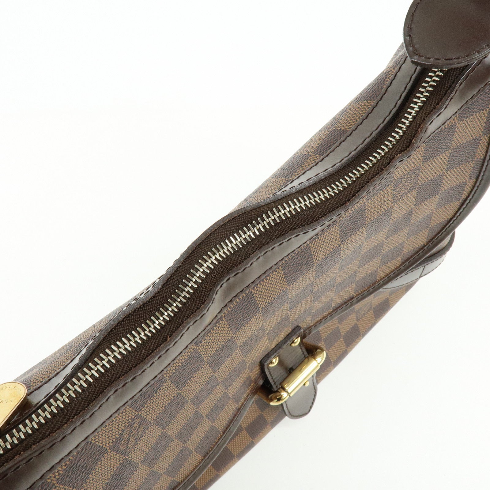 Louis Vuitton Damier Highbury Canvas Shoulder Bag Brown N51200