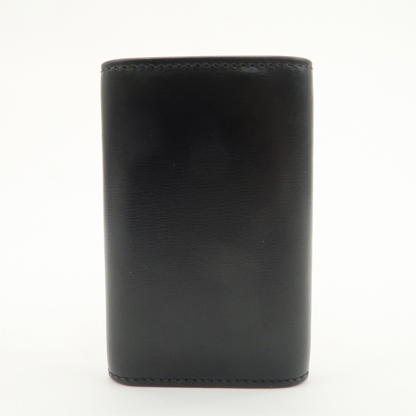 GUCCI GG Marmont Leather 6 Rings Key Case Key Holder Black 435305