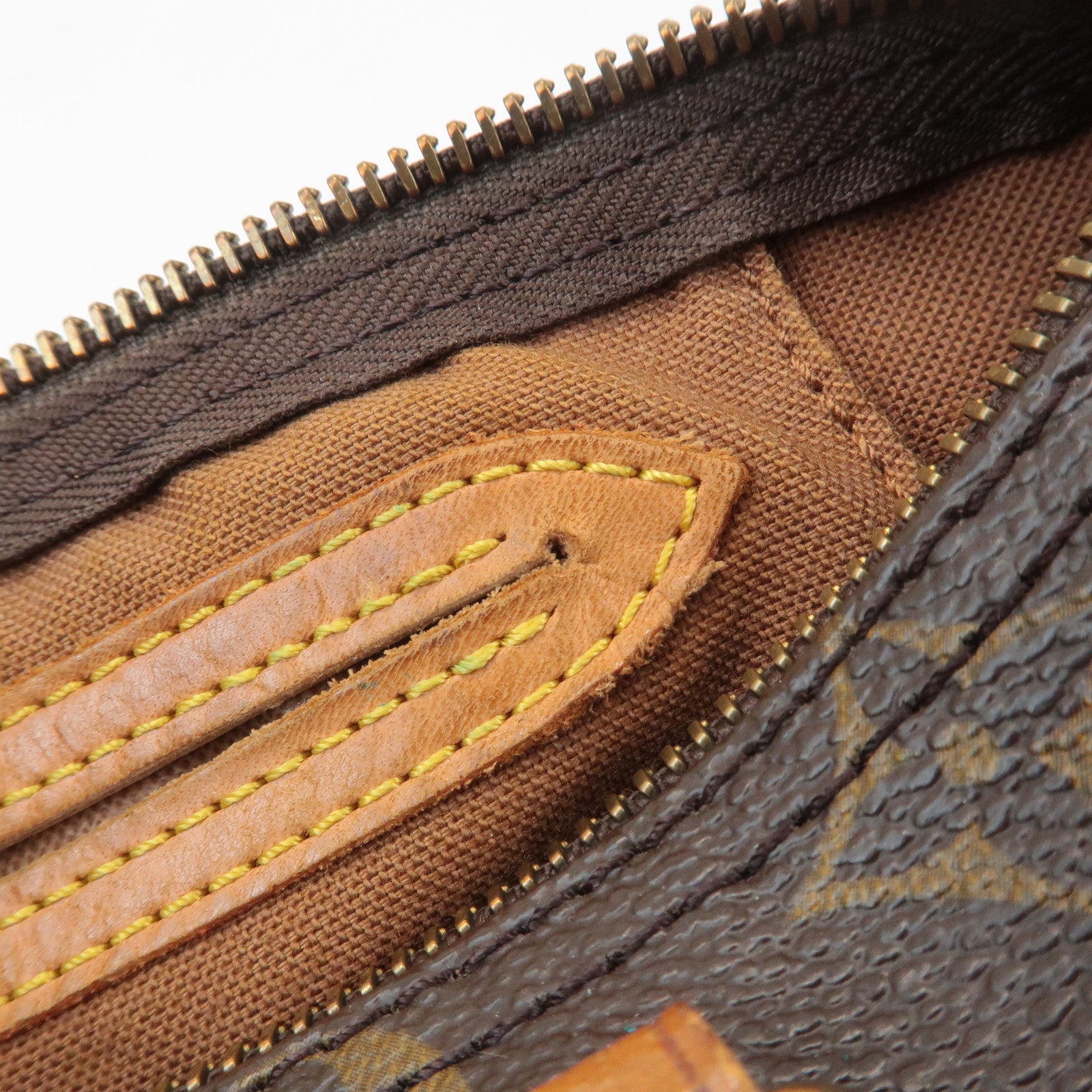 Louis Vuitton Monogram Speedy 25 Hand Bag Boston Bag Brown M41528 Used