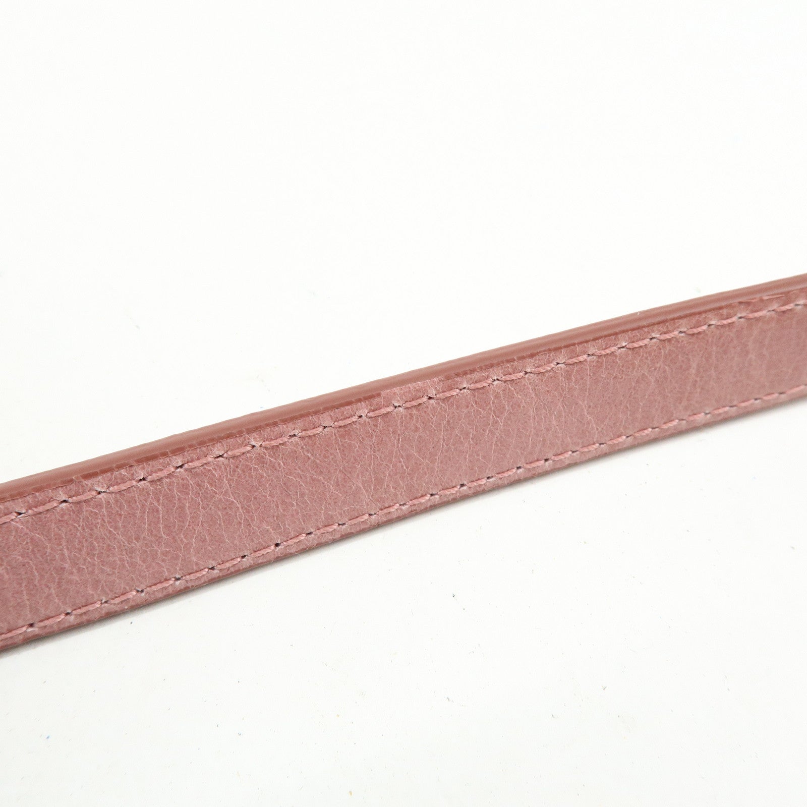 MIU MIU Leather Ribbon 2Way Bag Hand Bag Shoulder Bag Pink