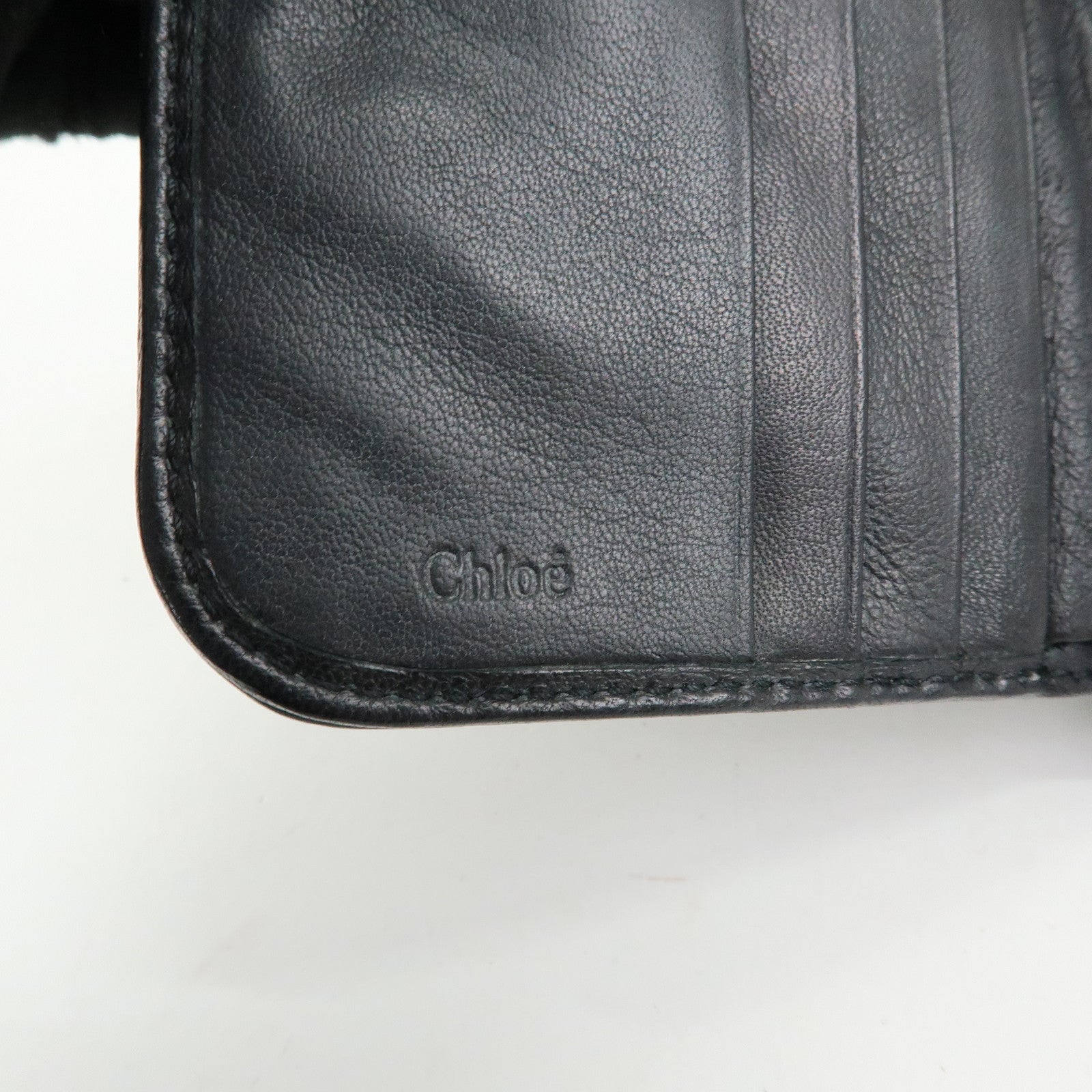 Chloe Paddington Eden Leather Set of Wallet Black