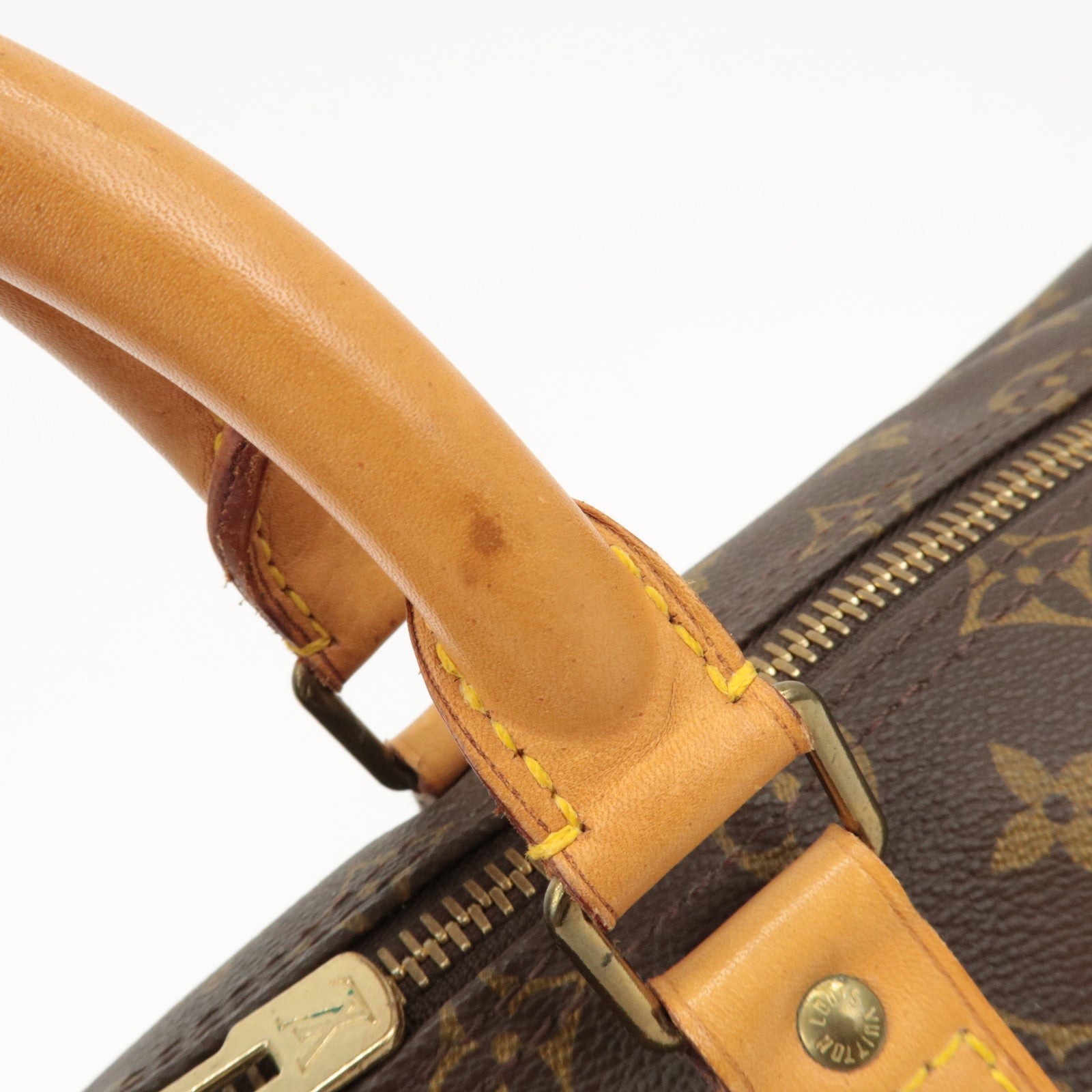 Louis Vuitton Monogram Keep All 50 Bandouliere Boston Bag M41416 Used