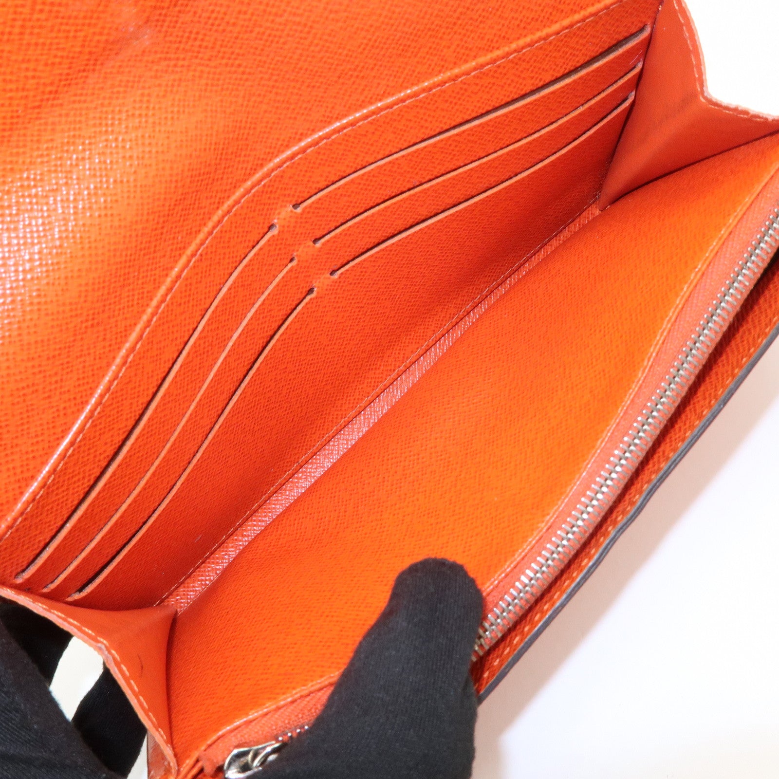Louis Vuitton Epi leather Portefeuille Sarah Wallet Sunrise M62112