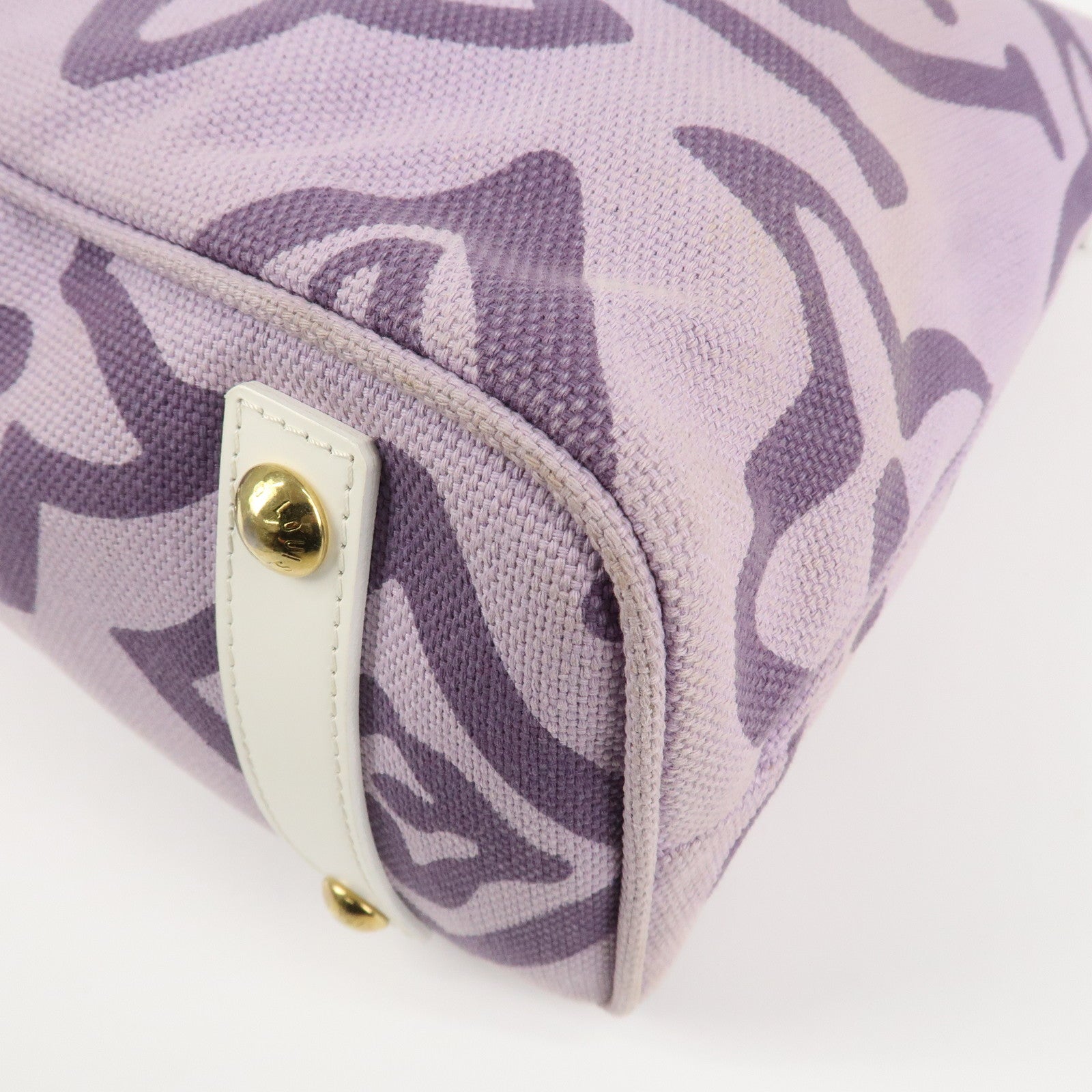 Louis Vuitton Cruise Line Canvas Tahitienne PM Tote Bag M95680 Used