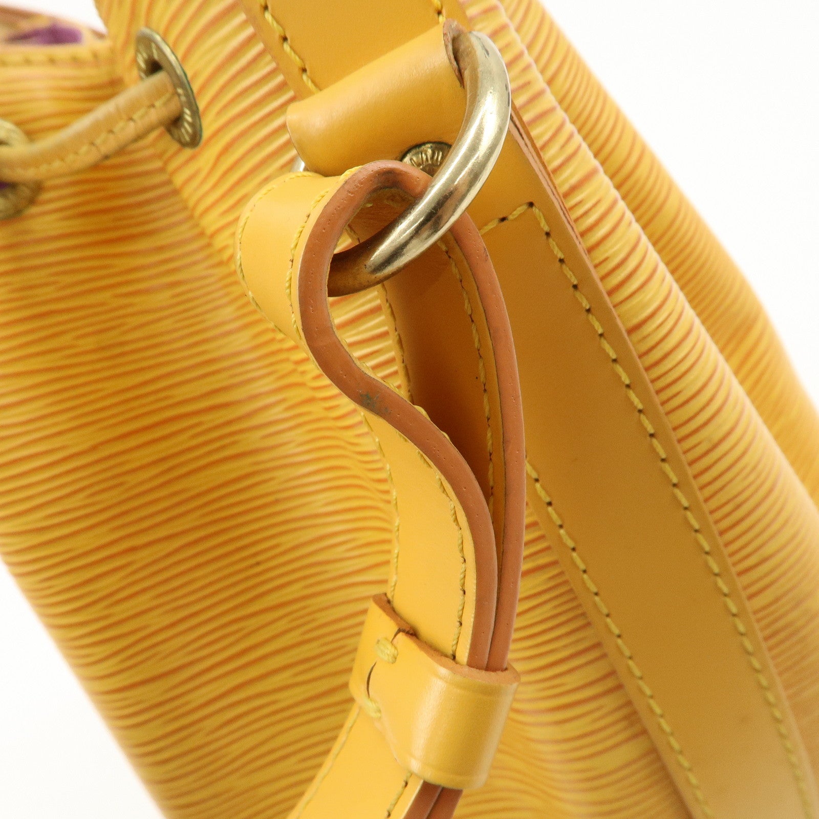 Louis Vuitton Epi Leather Noe Shoulder Bag Tassili Yellow M44009