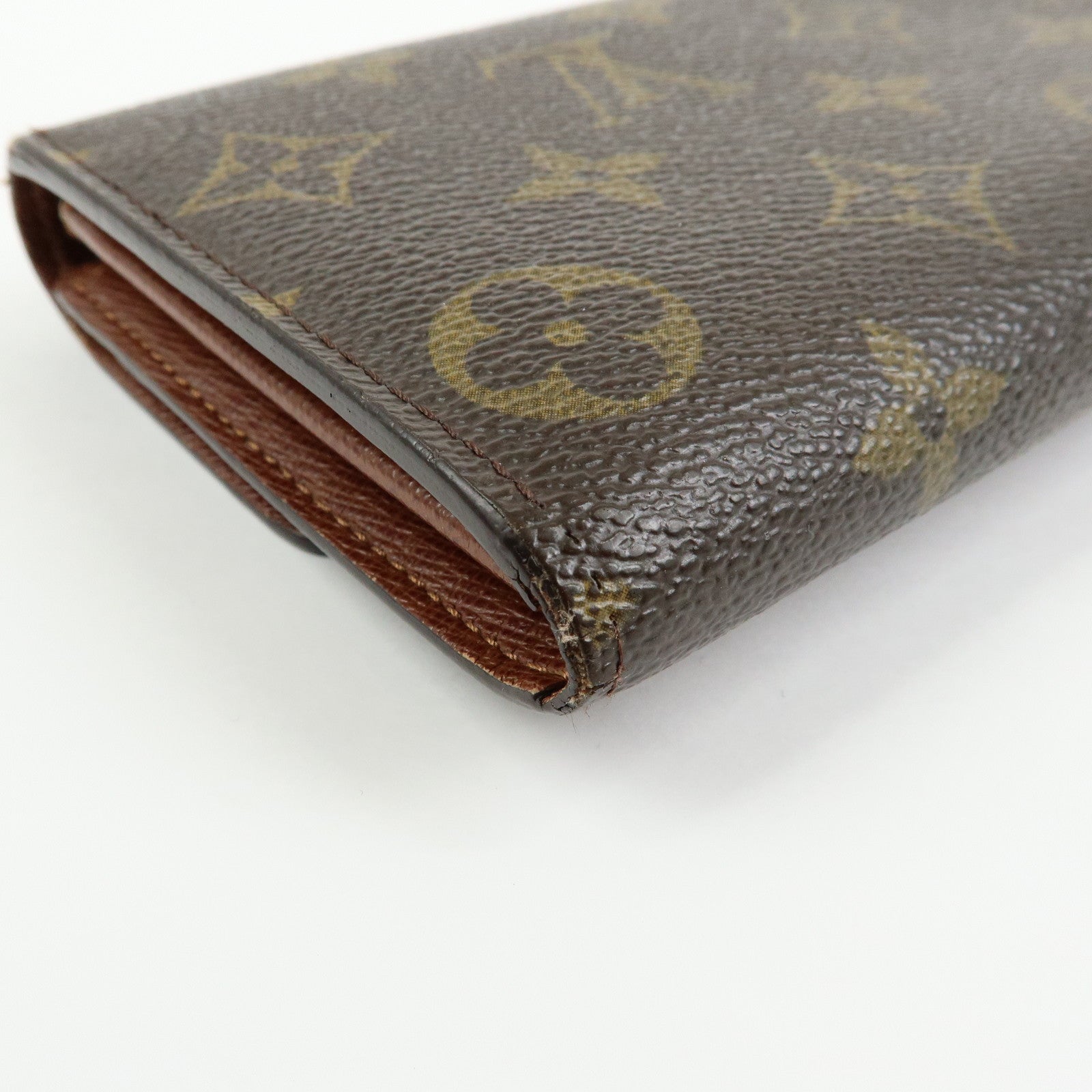 Louis Vuitton Monogram Porte Monnaie Credit Long Wallet M61726