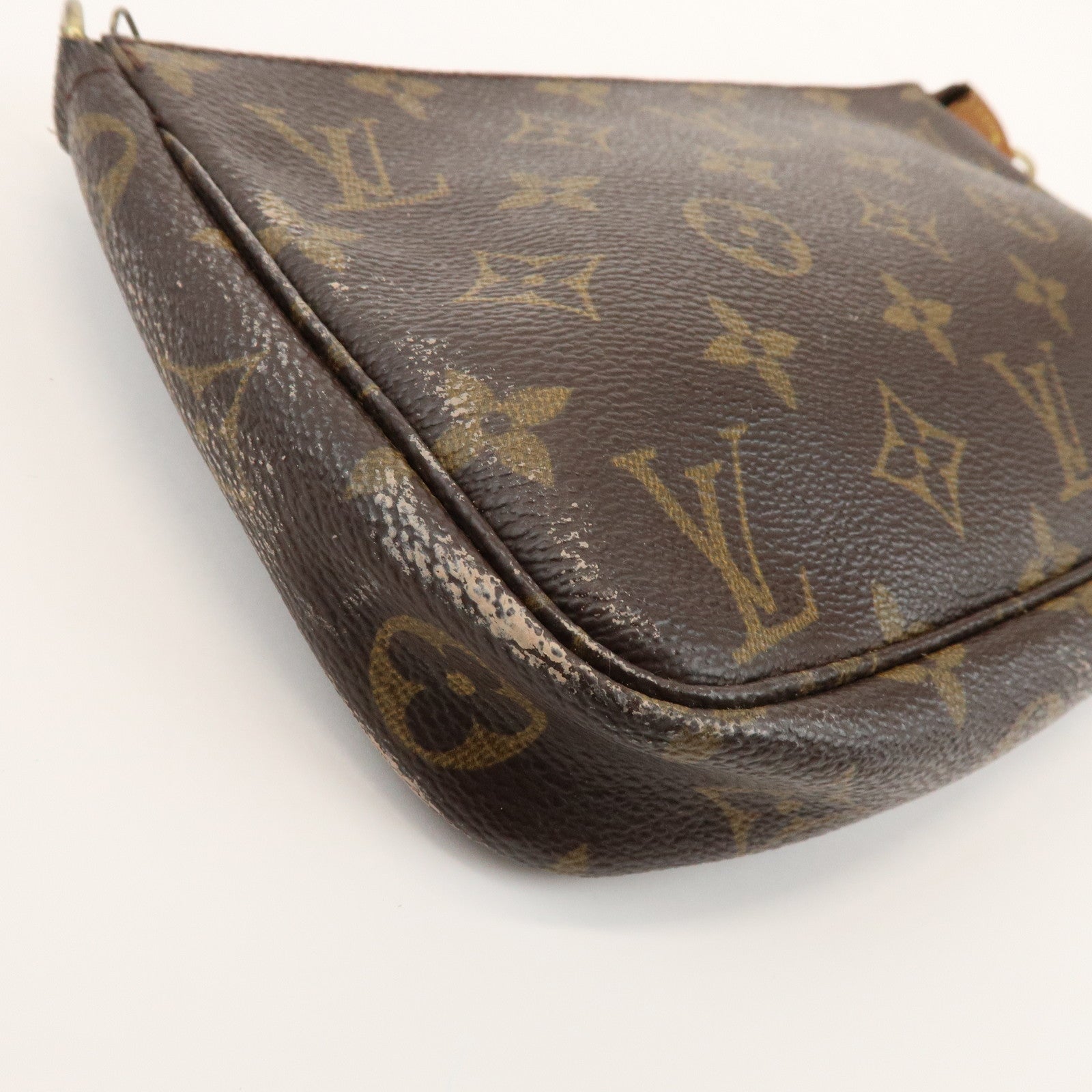 Louis Vuitton Monogram Pochette Accessoires Pouch Hand Bag M51980