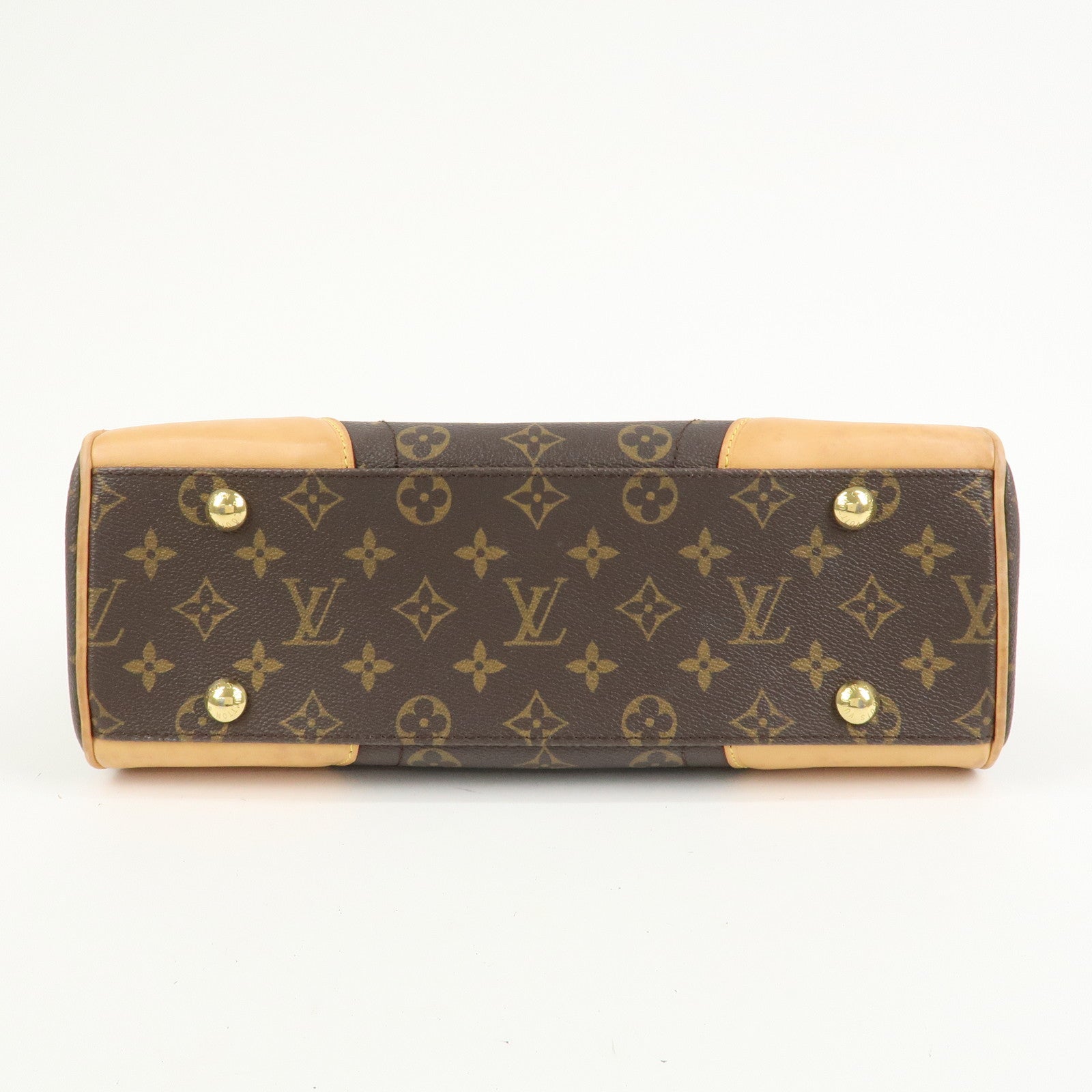 Louis Vuitton Monogram Beverly MM Shoulder Bag Brown M40121