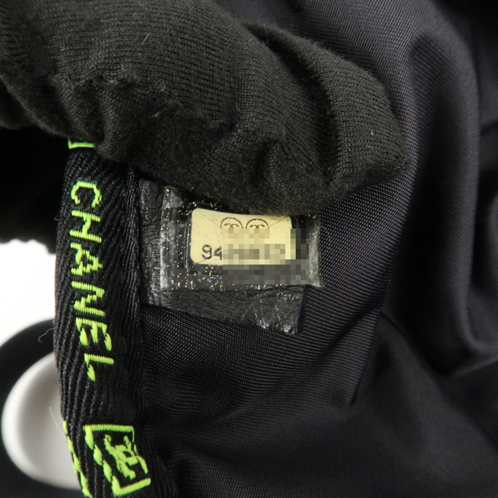 CHANEL Sport Line Nylon Shoulder Bag Messenger Bag Black A26709