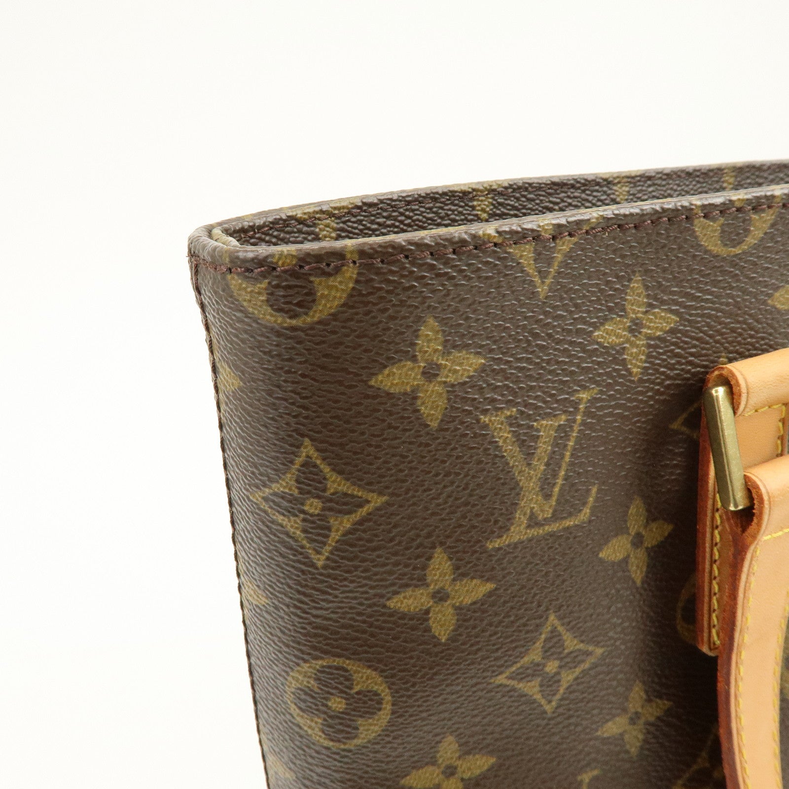 Louis Vuitton Monogram Vavin GM Canvas Tote Hand Bag Brown M51170
