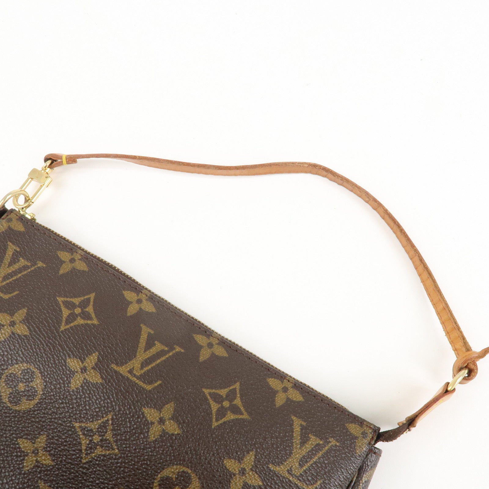 Louis Vuitton Monogram Pochette Accessoires Pouch Brown N41206 Used