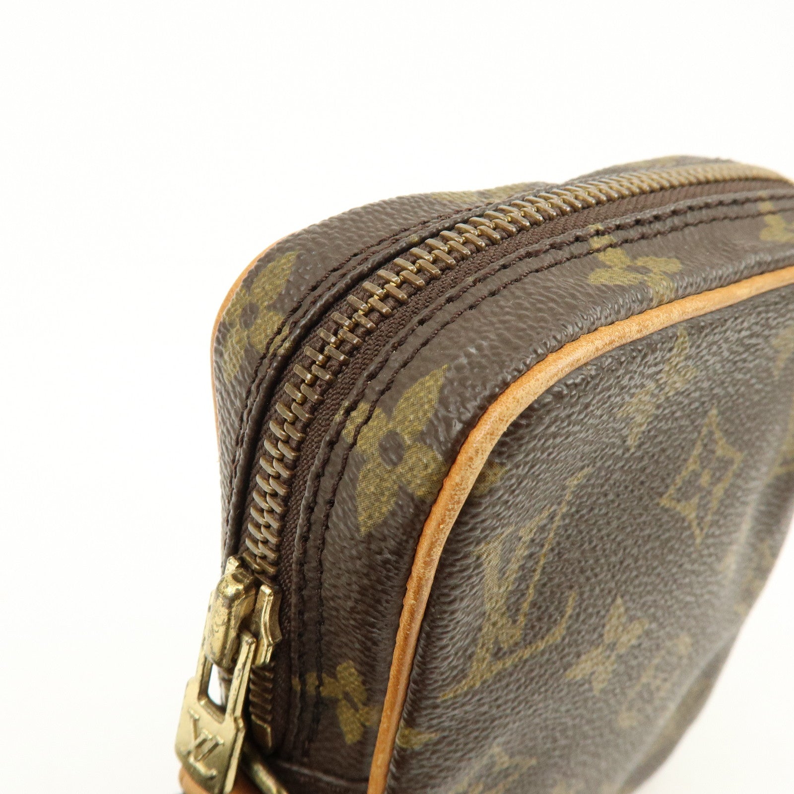 Louis Vuitton Monogram Mini Danube Shoulder Bag Brown M45268